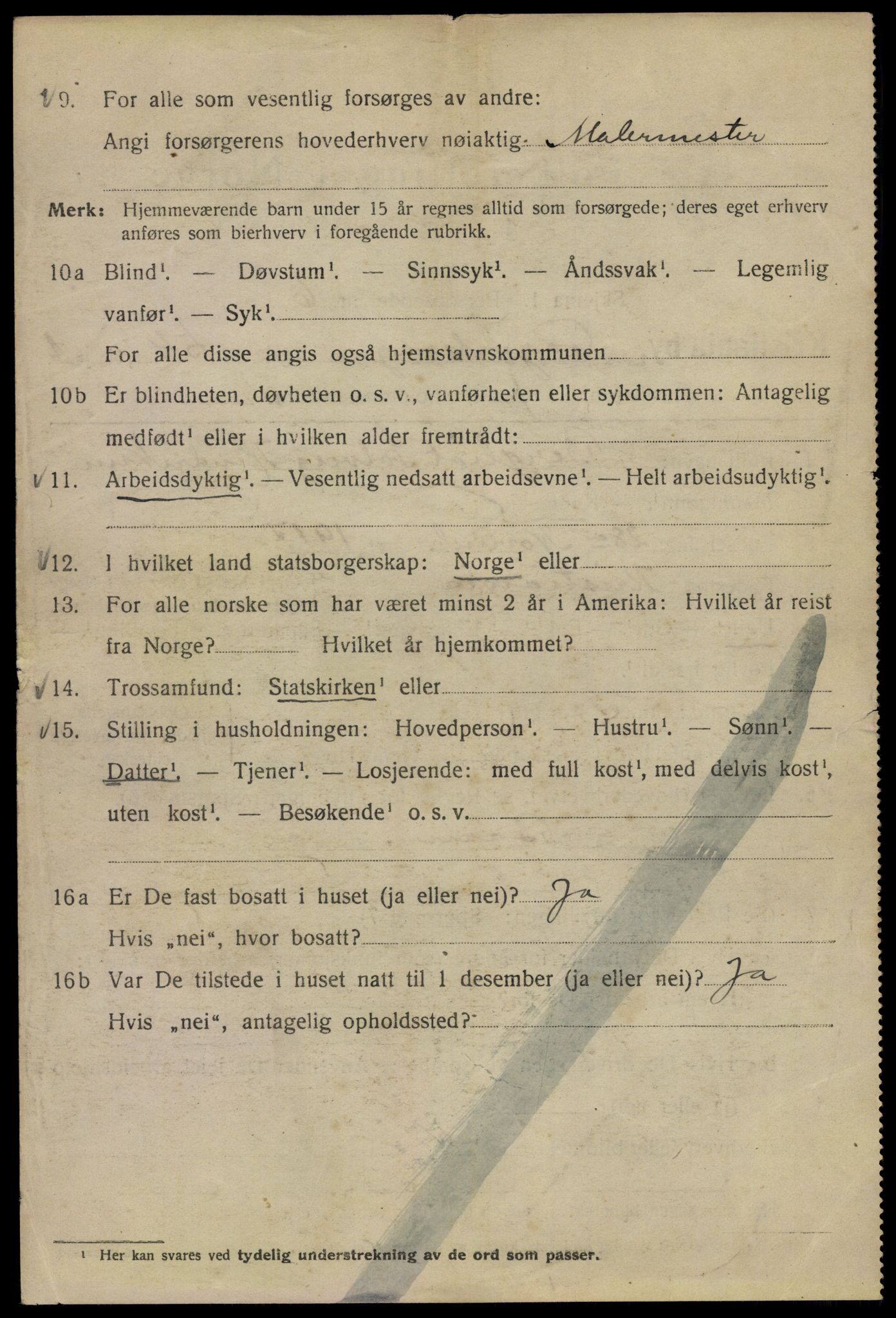 SAO, 1920 census for Kristiania, 1920, p. 225324