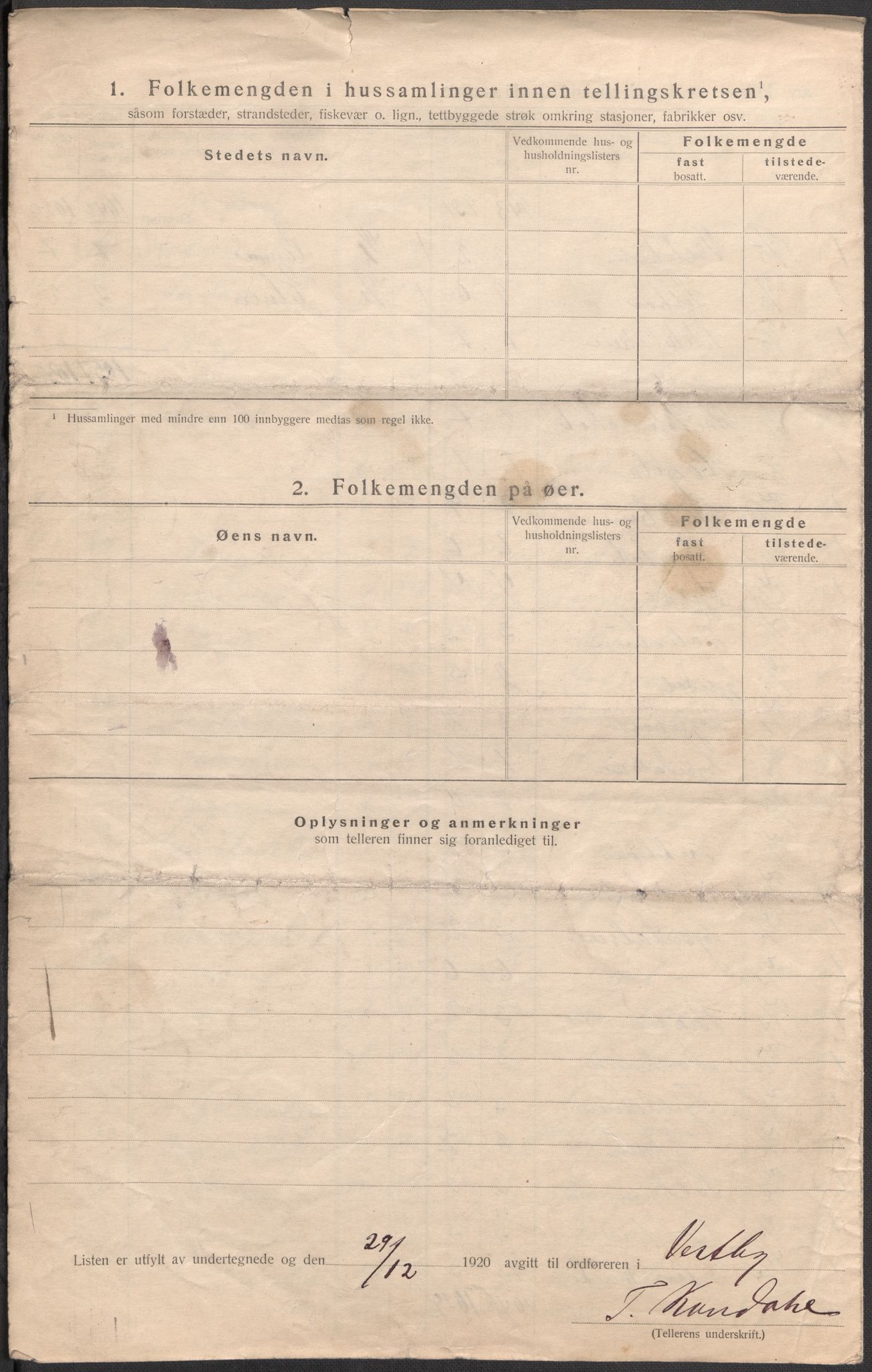 SAO, 1920 census for Vestby, 1920, p. 18