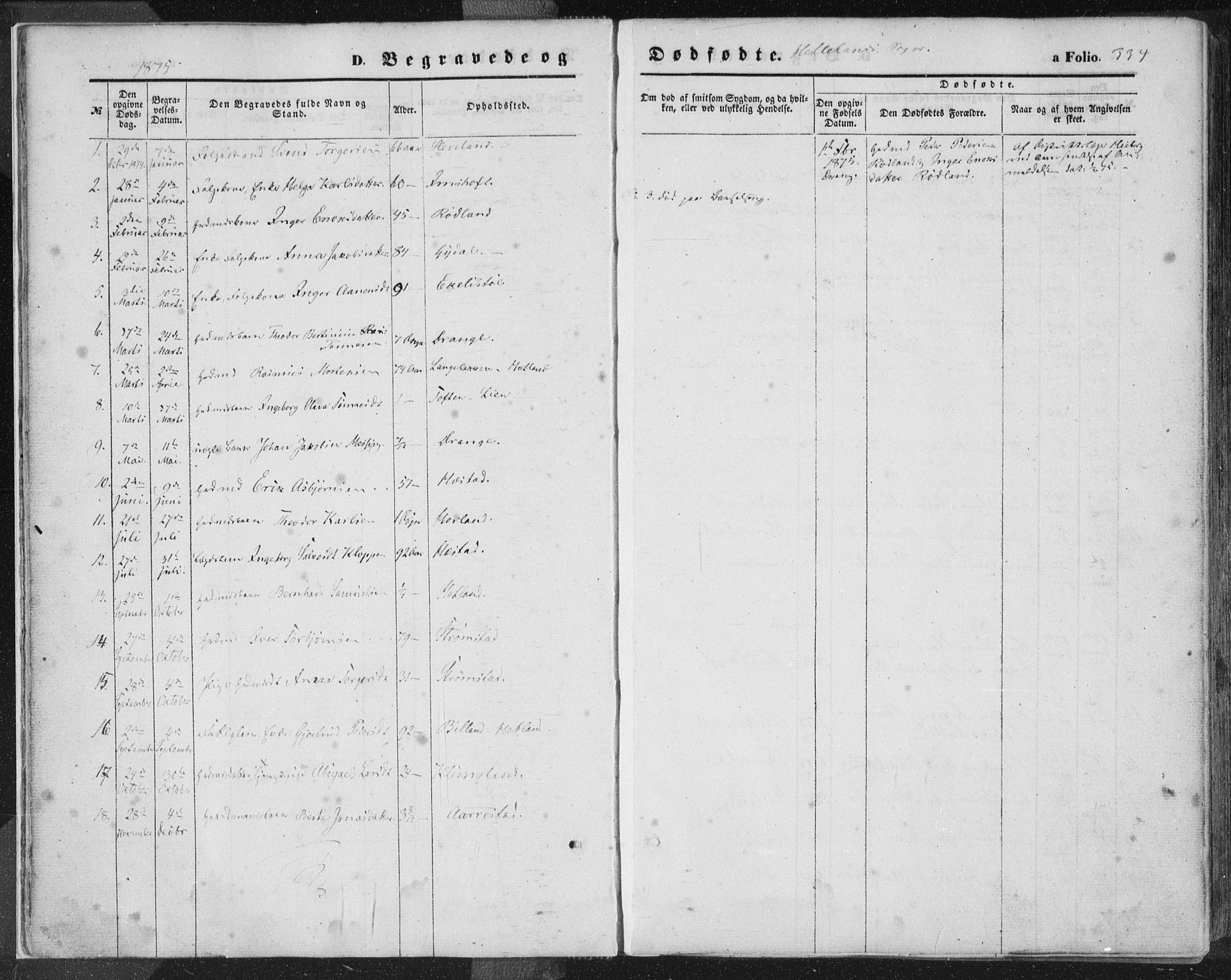 Helleland sokneprestkontor, AV/SAST-A-101810/S05/L0009: Parish register (official) no. A 7.2, 1863-1886, p. 334