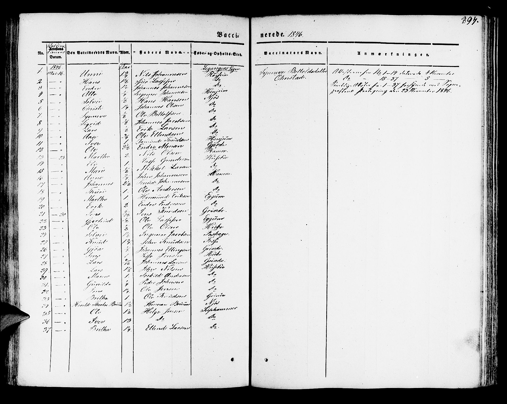 Leikanger sokneprestembete, SAB/A-81001: Parish register (official) no. A 7, 1838-1851, p. 397