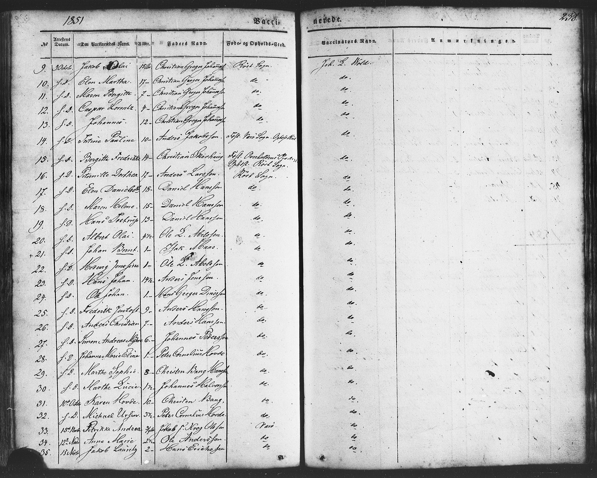 Ministerialprotokoller, klokkerbøker og fødselsregistre - Nordland, SAT/A-1459/807/L0121: Parish register (official) no. 807A04, 1846-1879, p. 203