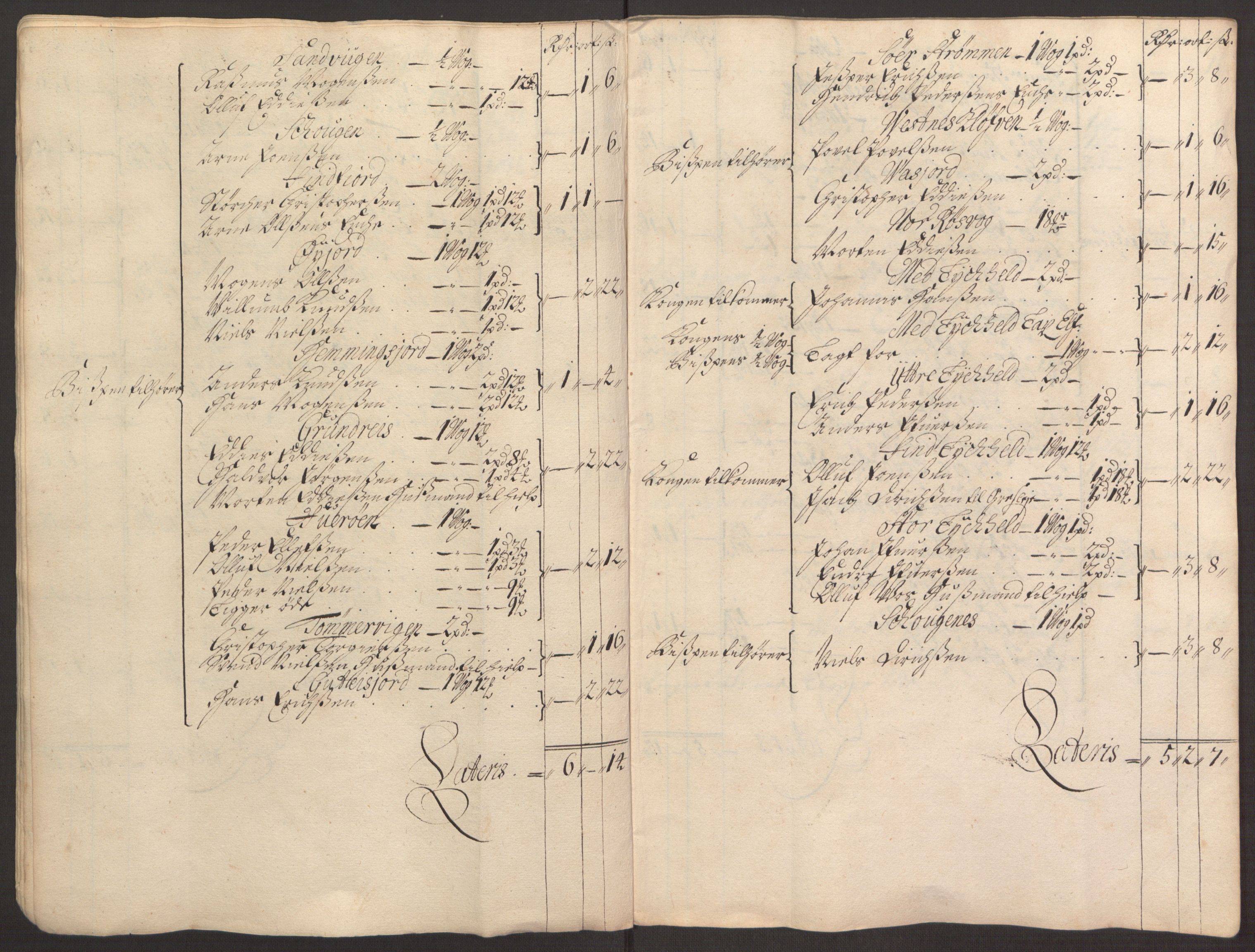 Rentekammeret inntil 1814, Reviderte regnskaper, Fogderegnskap, AV/RA-EA-4092/R68/L4753: Fogderegnskap Senja og Troms, 1694-1696, p. 16