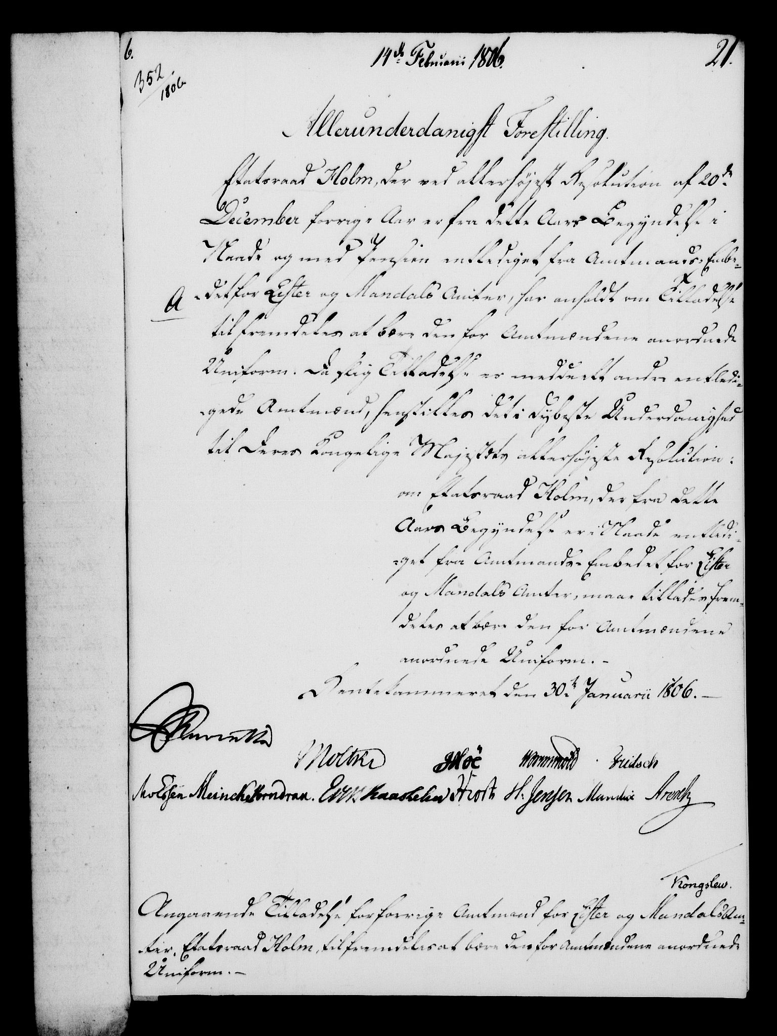 Rentekammeret, Kammerkanselliet, RA/EA-3111/G/Gf/Gfa/L0088: Norsk relasjons- og resolusjonsprotokoll (merket RK 52.88), 1806, p. 143