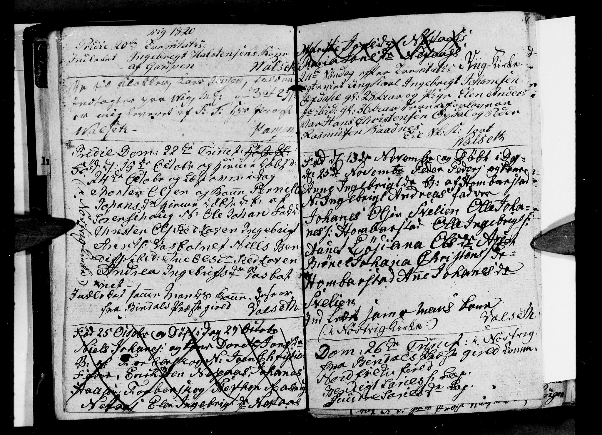 Ministerialprotokoller, klokkerbøker og fødselsregistre - Nordland, AV/SAT-A-1459/810/L0141: Parish register (official) no. 810A05, 1819-1825