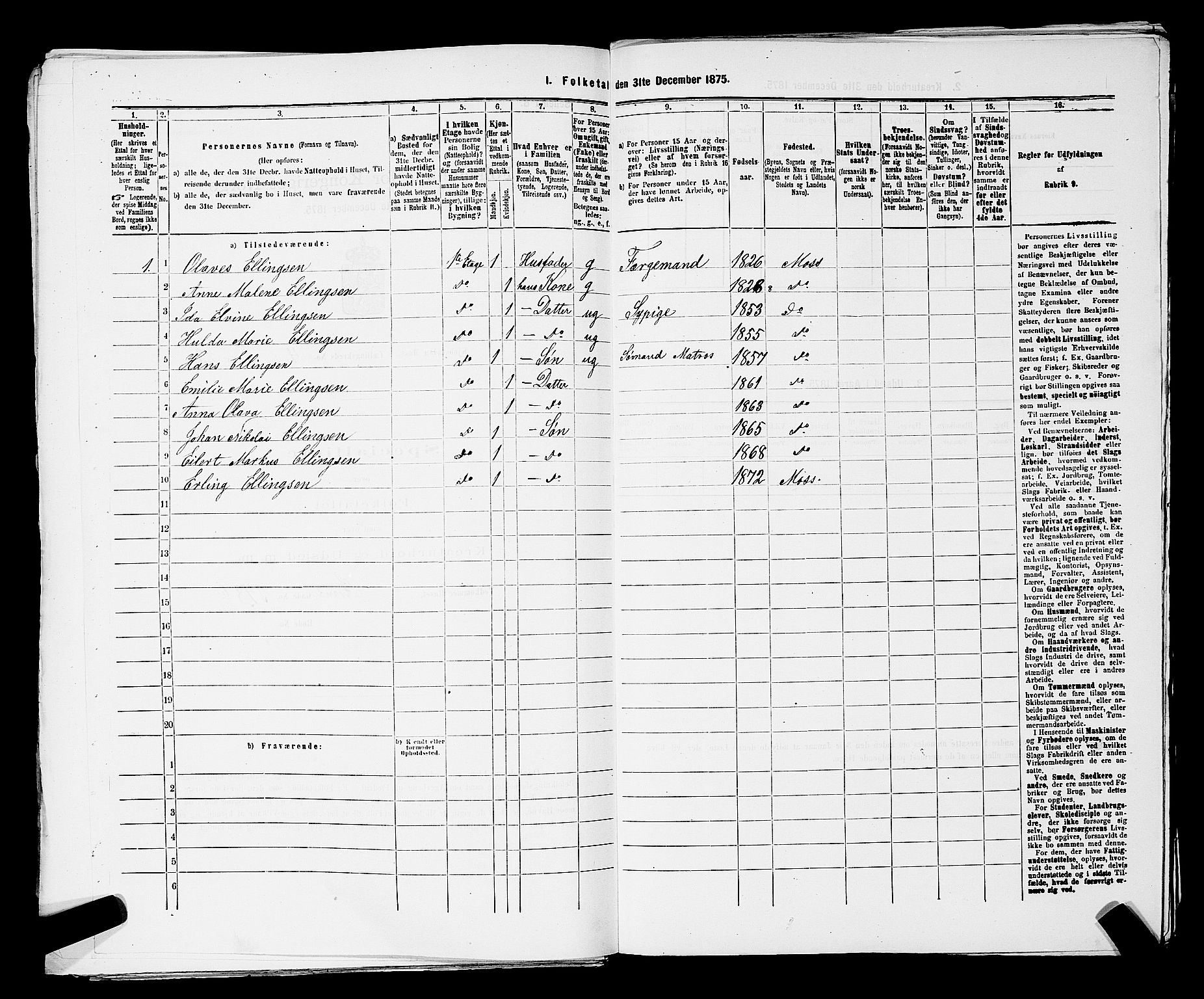 RA, 1875 census for 0104B Moss/Moss, 1875, p. 765