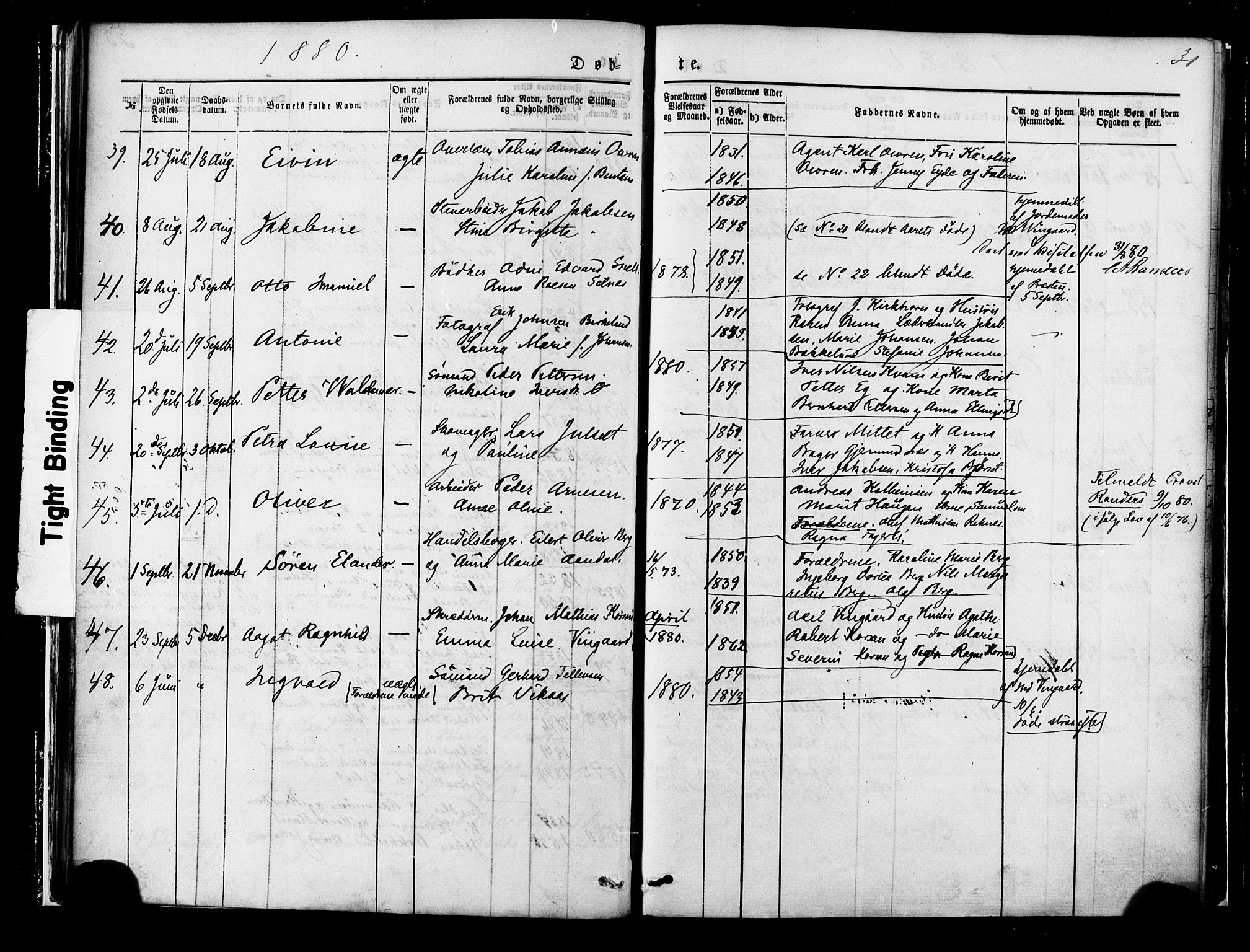 Ministerialprotokoller, klokkerbøker og fødselsregistre - Møre og Romsdal, AV/SAT-A-1454/558/L0691: Parish register (official) no. 558A05, 1873-1886, p. 31