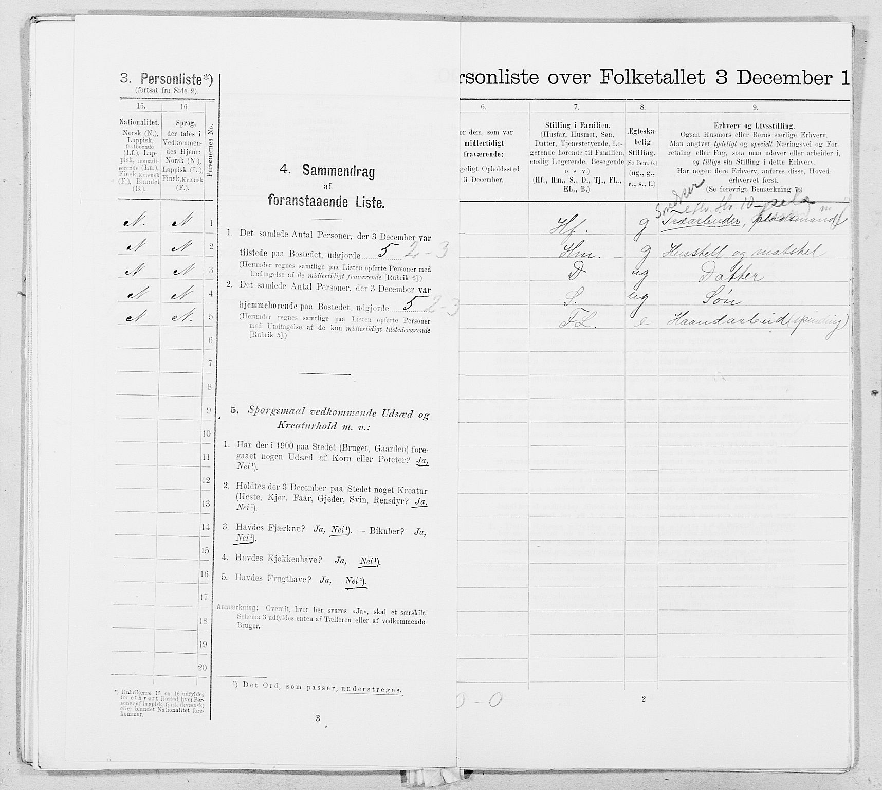 SAT, 1900 census for Herøy, 1900, p. 1072