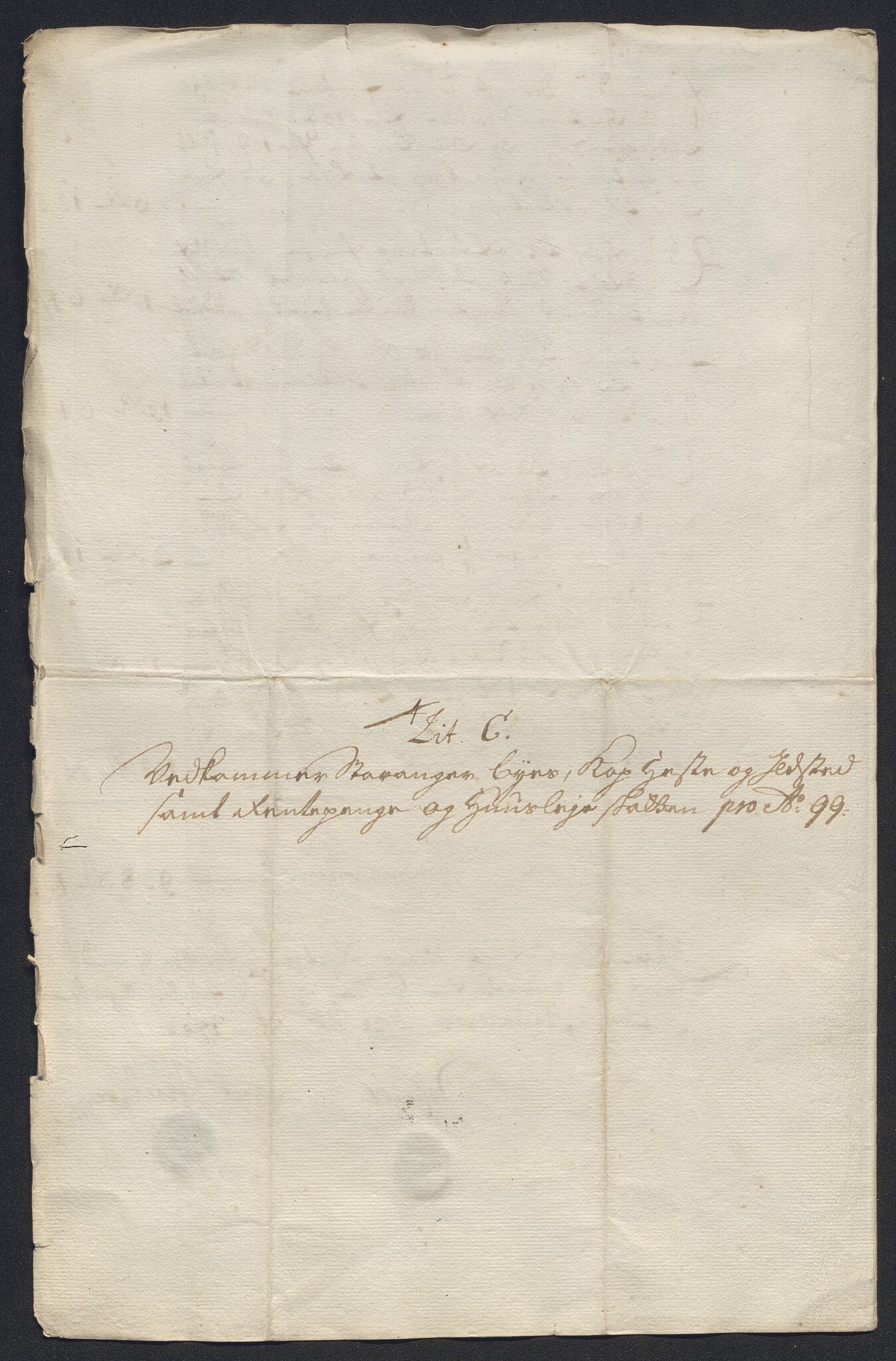 Rentekammeret inntil 1814, Reviderte regnskaper, Byregnskaper, RA/EA-4066/R/Ro/L0302: [O4] Kontribusjonsregnskap, 1687-1711, p. 154