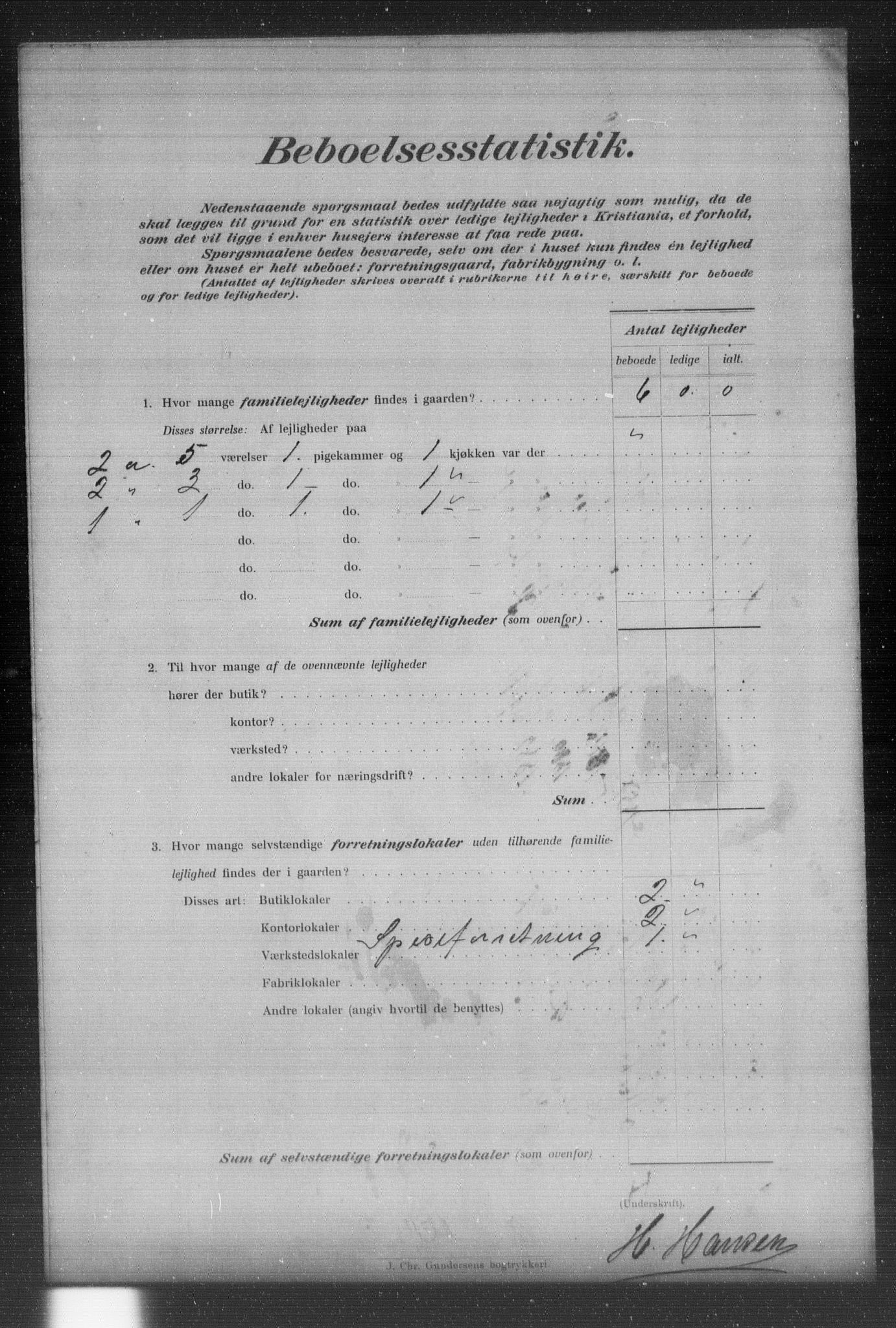 OBA, Municipal Census 1903 for Kristiania, 1903, p. 15871