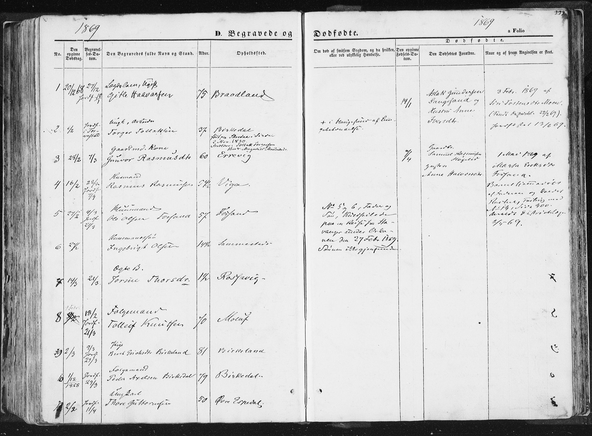 Høgsfjord sokneprestkontor, AV/SAST-A-101624/H/Ha/Haa/L0001: Parish register (official) no. A 1, 1854-1875, p. 299