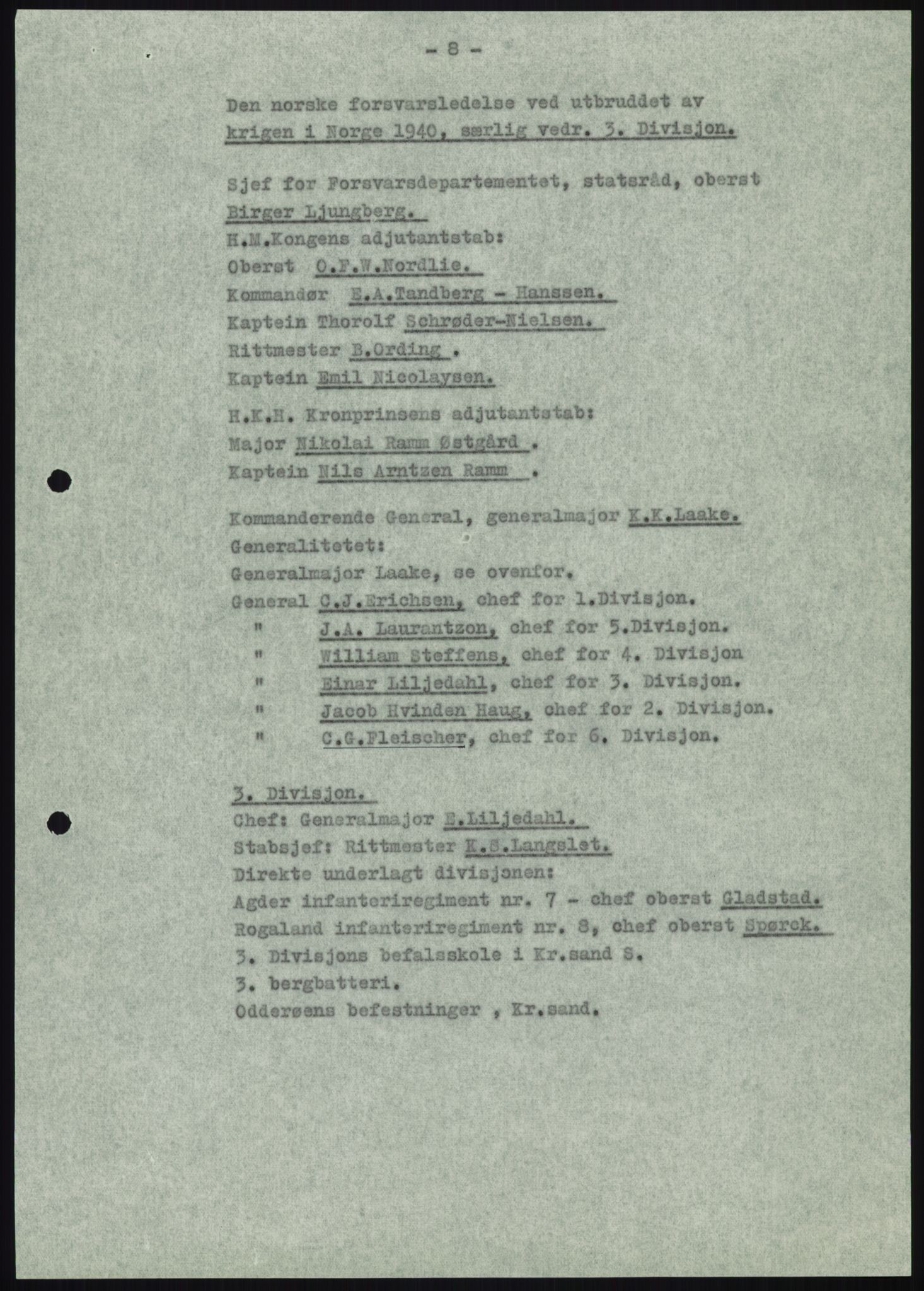 Forsvaret, Forsvarets krigshistoriske avdeling, AV/RA-RAFA-2017/Y/Yb/L0091: II-C-11-321  -  3. Divisjon., 1940, p. 1048