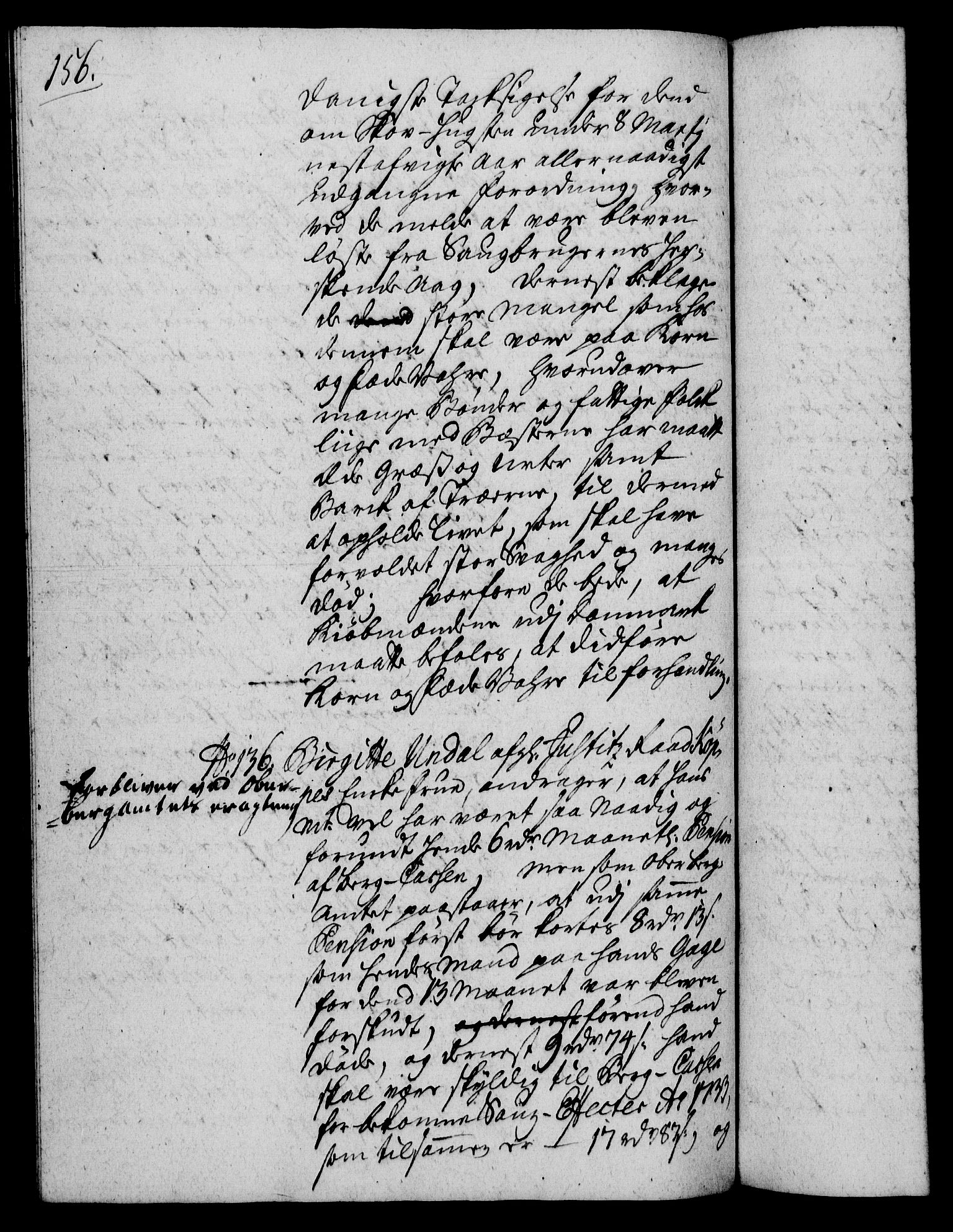 Rentekammeret, Kammerkanselliet, RA/EA-3111/G/Gh/Gha/L0023: Norsk ekstraktmemorialprotokoll (merket RK 53.68), 1741-1742, p. 156