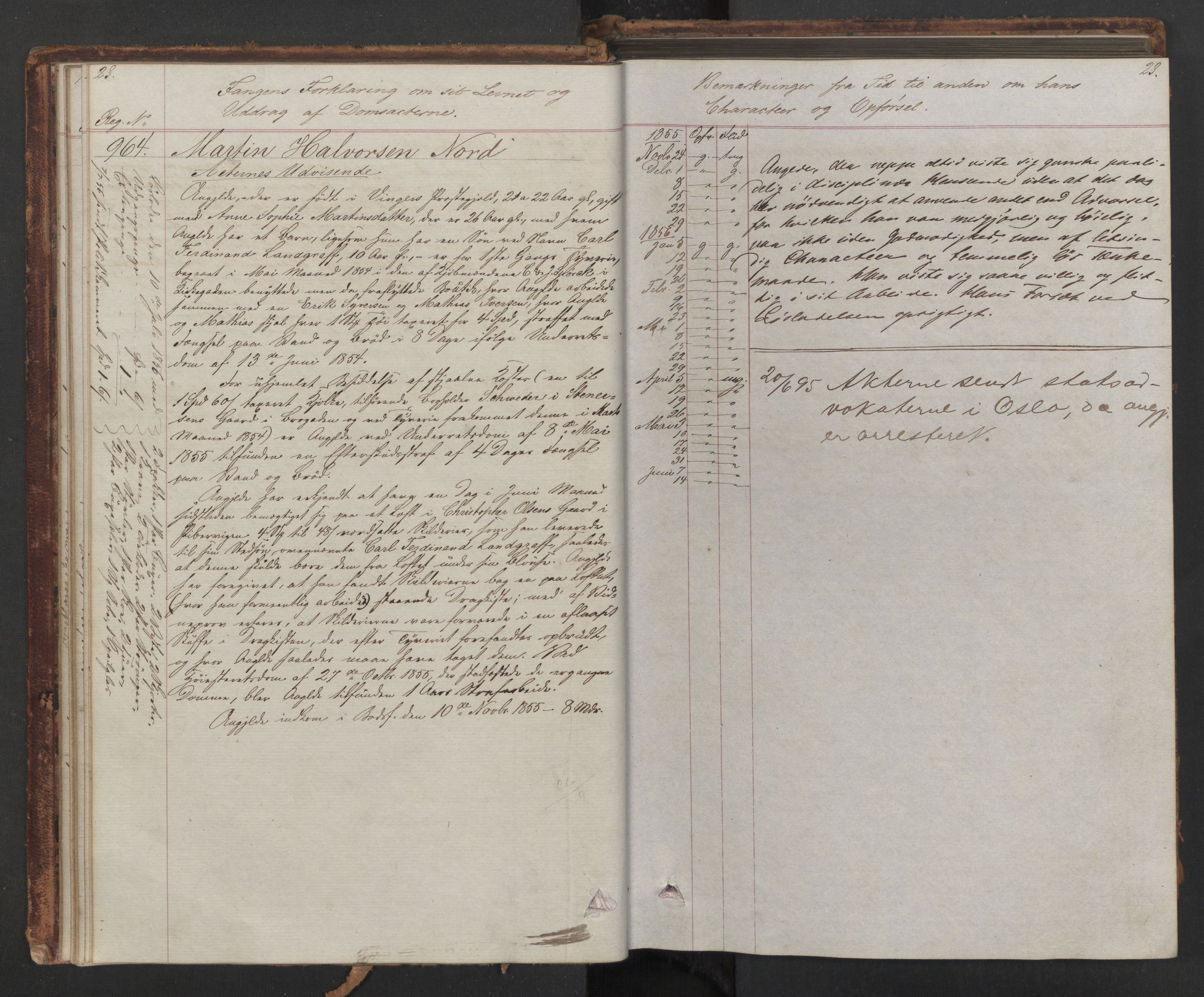 Botsfengslet, AV/RA-S-1539/D/Db/Dbb/L0004: 939a - 271b, 1855-1857, p. 23