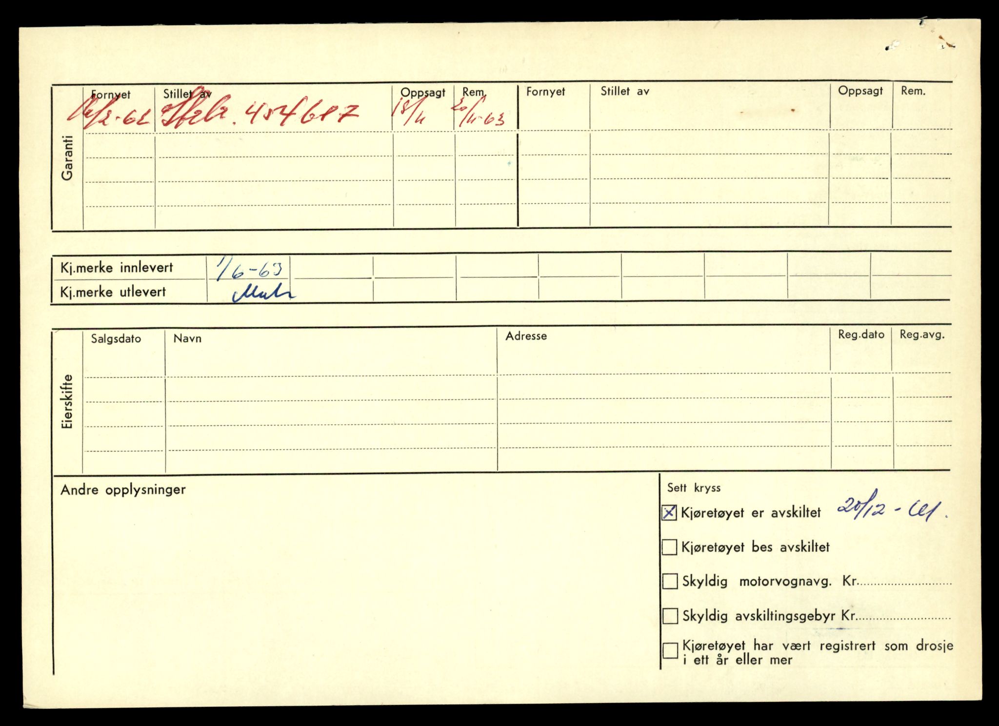 Møre og Romsdal vegkontor - Ålesund trafikkstasjon, AV/SAT-A-4099/F/Fe/L0036: Registreringskort for kjøretøy T 12831 - T 13030, 1927-1998, p. 1044