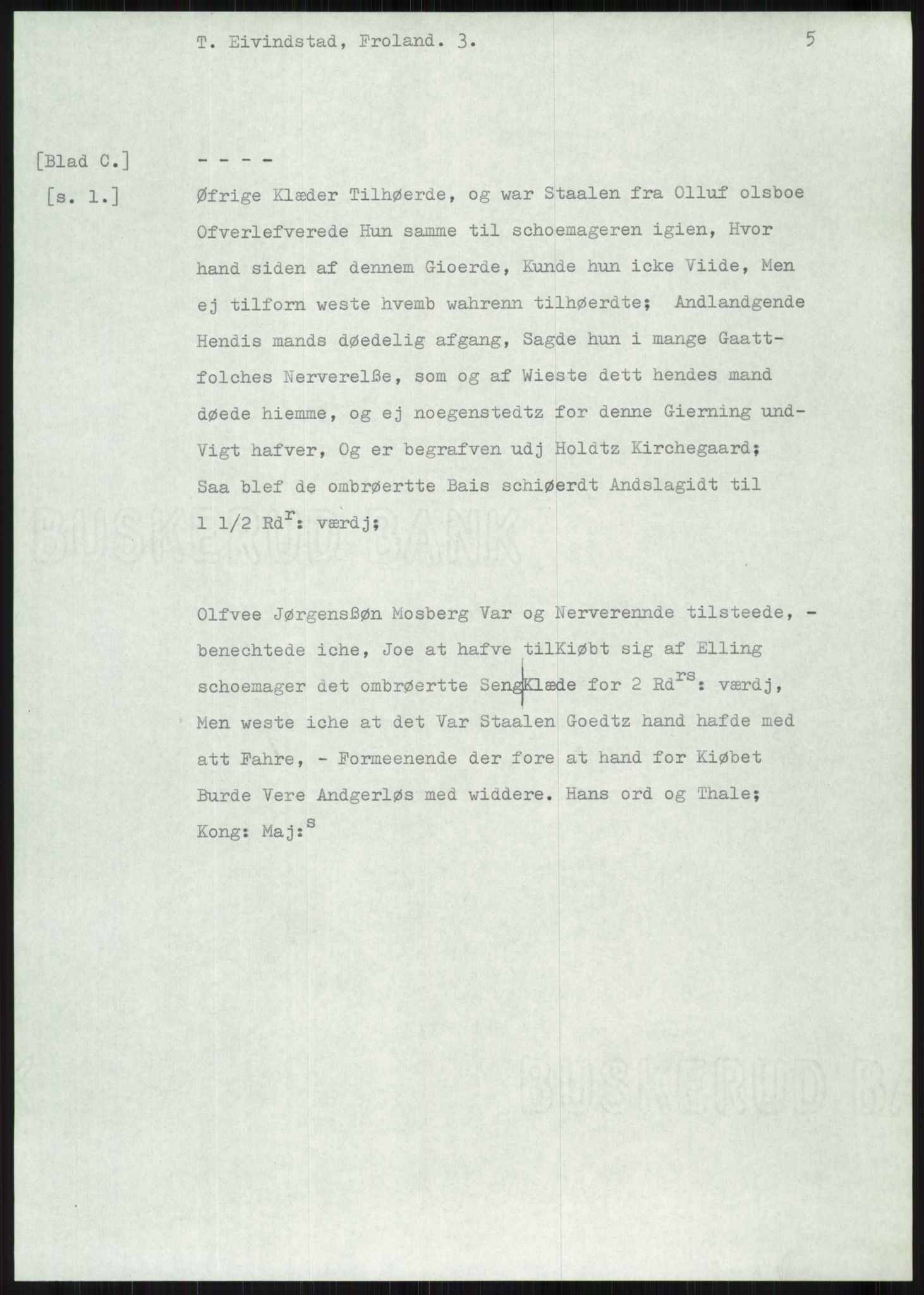 Samlinger til kildeutgivelse, Diplomavskriftsamlingen, AV/RA-EA-4053/H/Ha, p. 1805