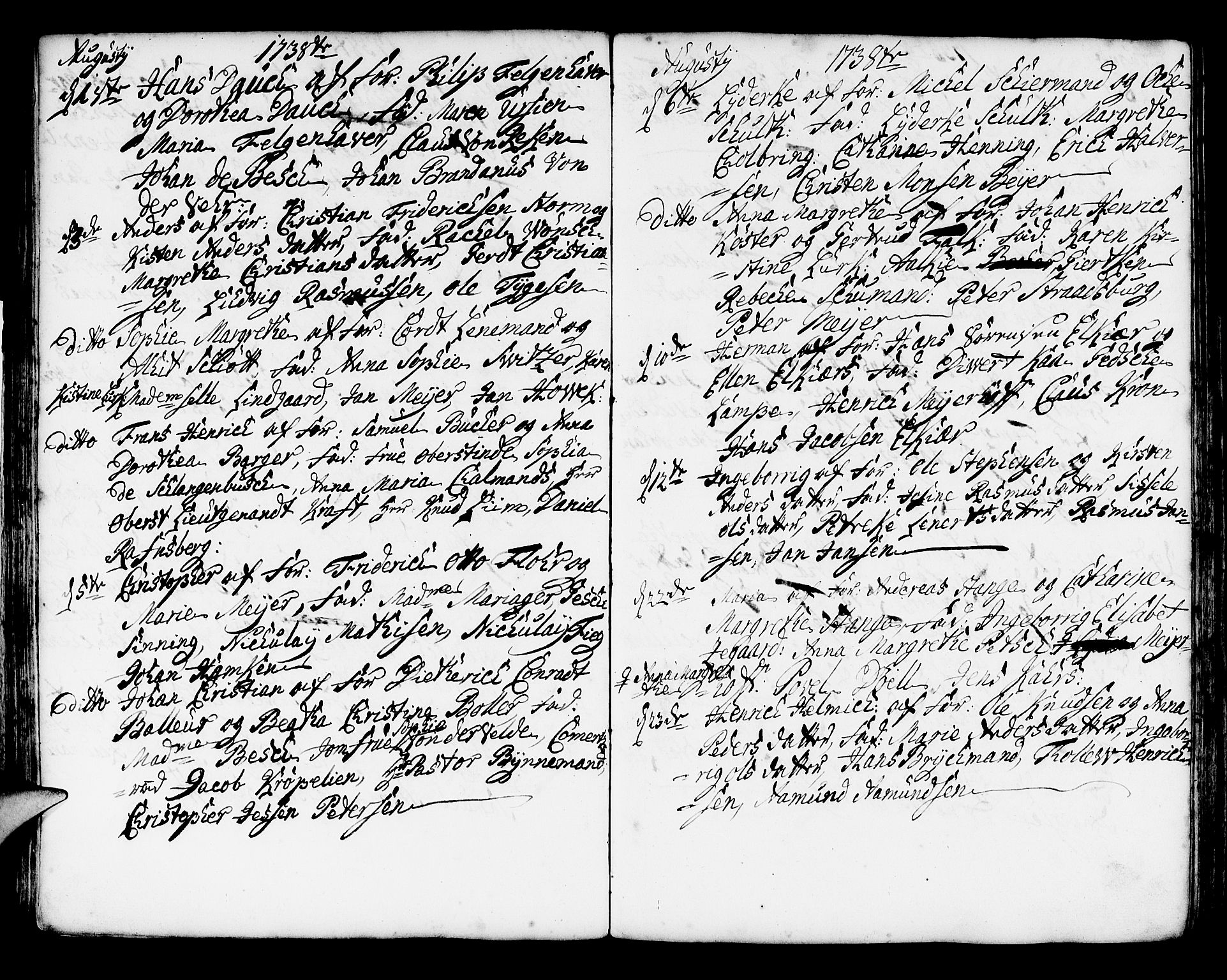 Korskirken sokneprestembete, SAB/A-76101/H/Haa/L0004: Parish register (official) no. A 4, 1720-1750, p. 192