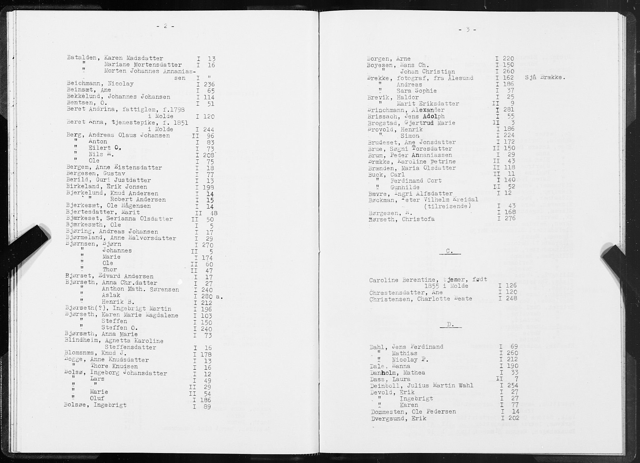 SAT, 1875 census for 1502P Molde, 1875, p. 2-3