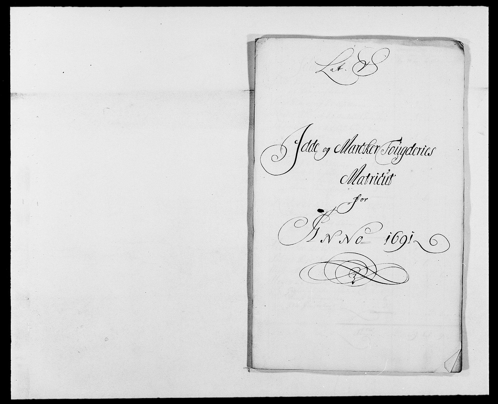Rentekammeret inntil 1814, Reviderte regnskaper, Fogderegnskap, AV/RA-EA-4092/R01/L0010: Fogderegnskap Idd og Marker, 1690-1691, p. 335