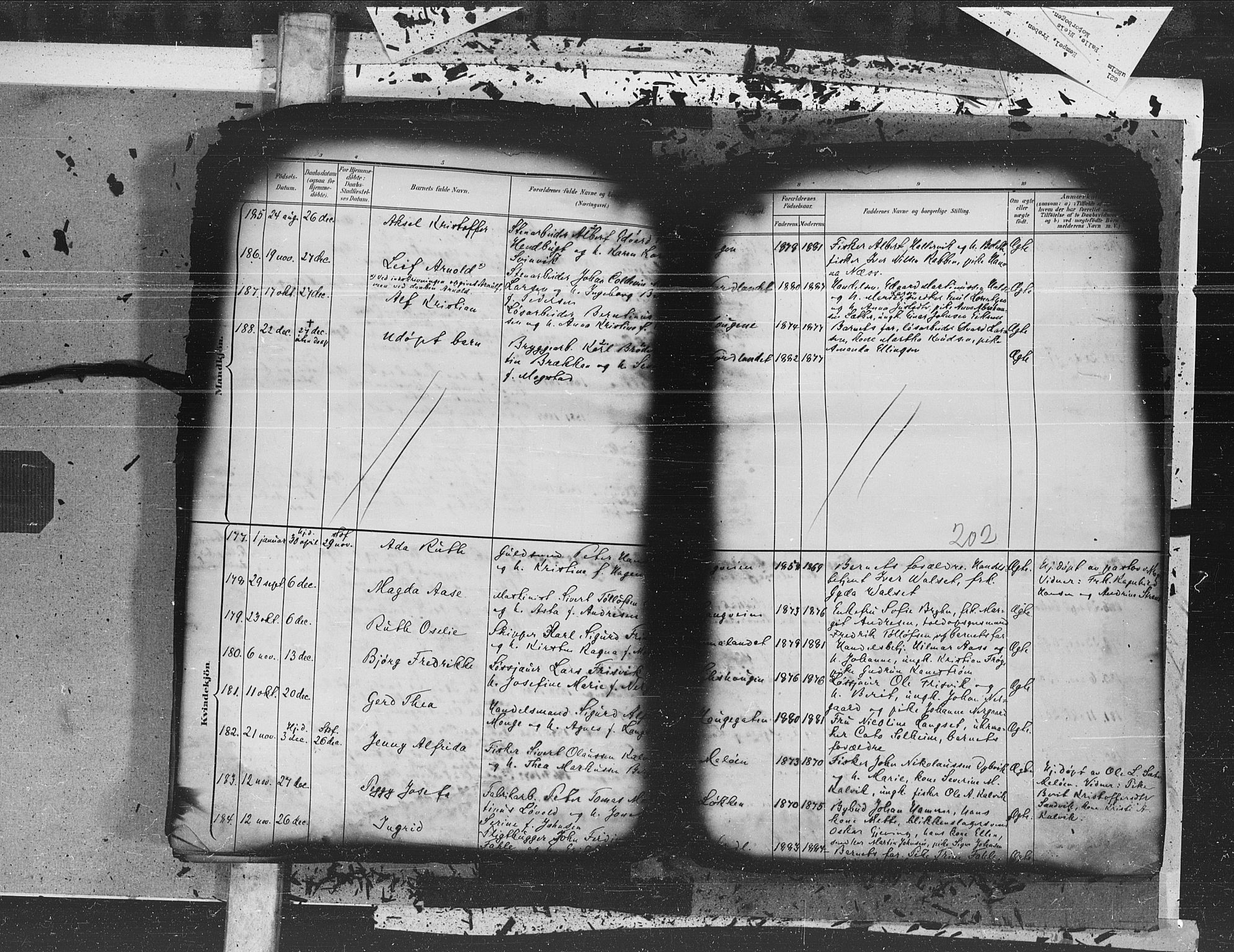 Ministerialprotokoller, klokkerbøker og fødselsregistre - Møre og Romsdal, AV/SAT-A-1454/572/L0855: Parish register (official) no. 572A18, 1898-1913, p. 202