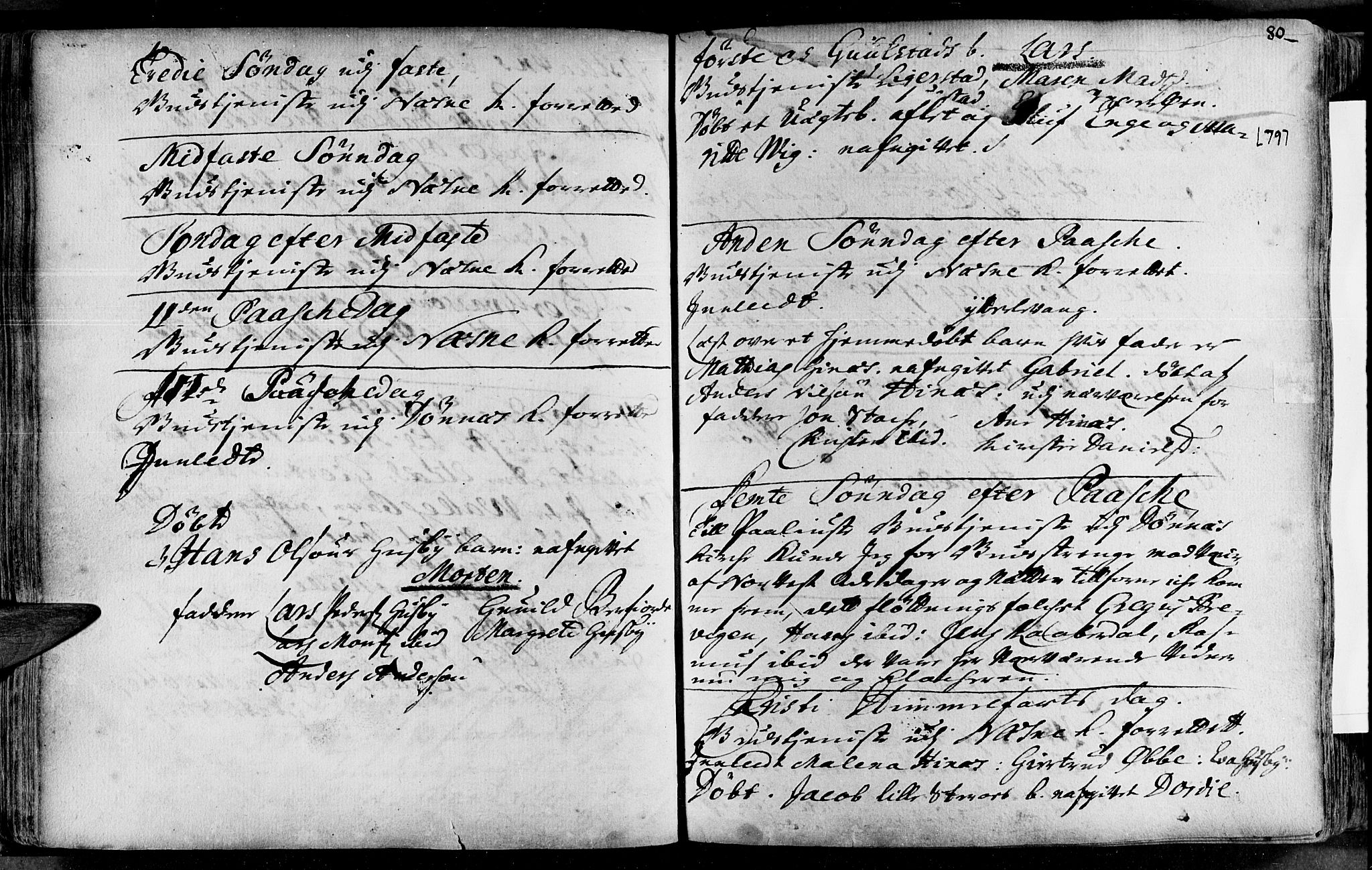 Ministerialprotokoller, klokkerbøker og fødselsregistre - Nordland, AV/SAT-A-1459/838/L0542: Parish register (official) no. 838A01, 1704-1737, p. 79