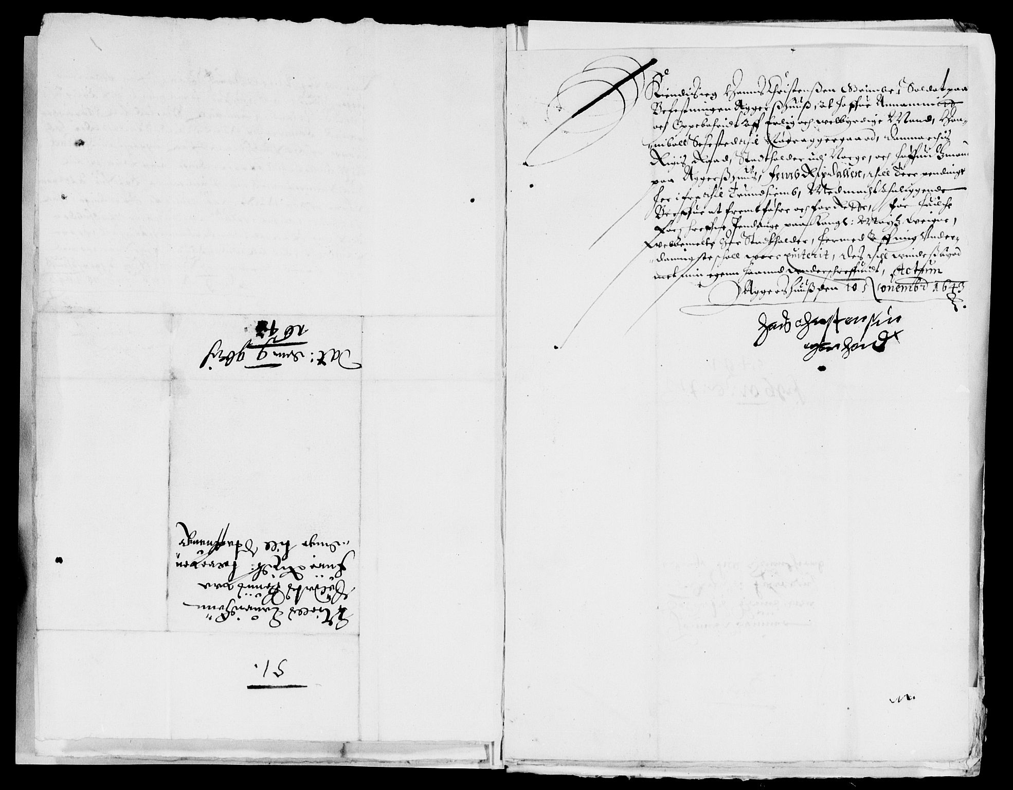 Rentekammeret inntil 1814, Reviderte regnskaper, Lensregnskaper, AV/RA-EA-5023/R/Rb/Rba/L0171: Akershus len, 1643-1644