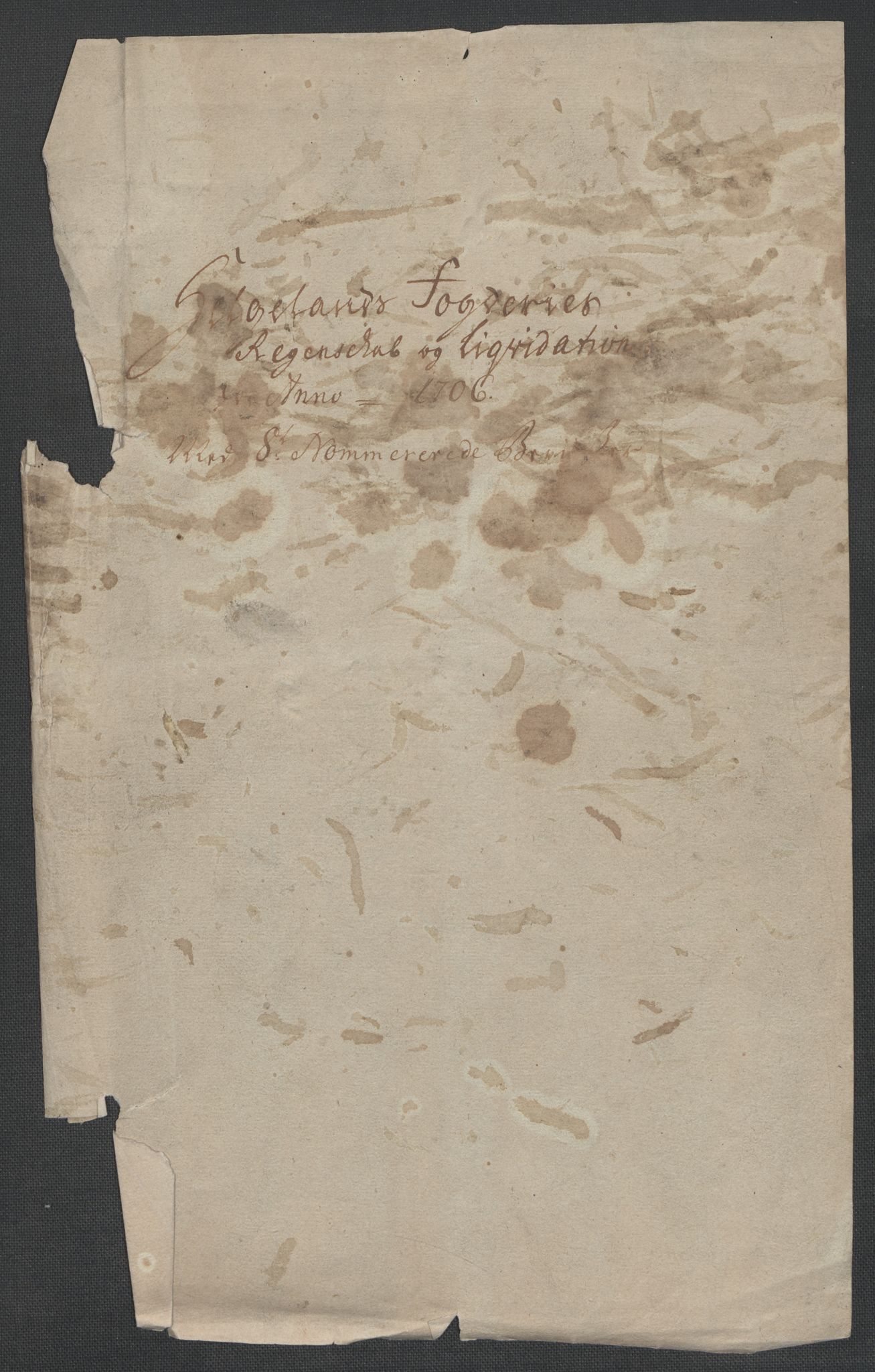 Rentekammeret inntil 1814, Reviderte regnskaper, Fogderegnskap, AV/RA-EA-4092/R65/L4509: Fogderegnskap Helgeland, 1706-1707, p. 3