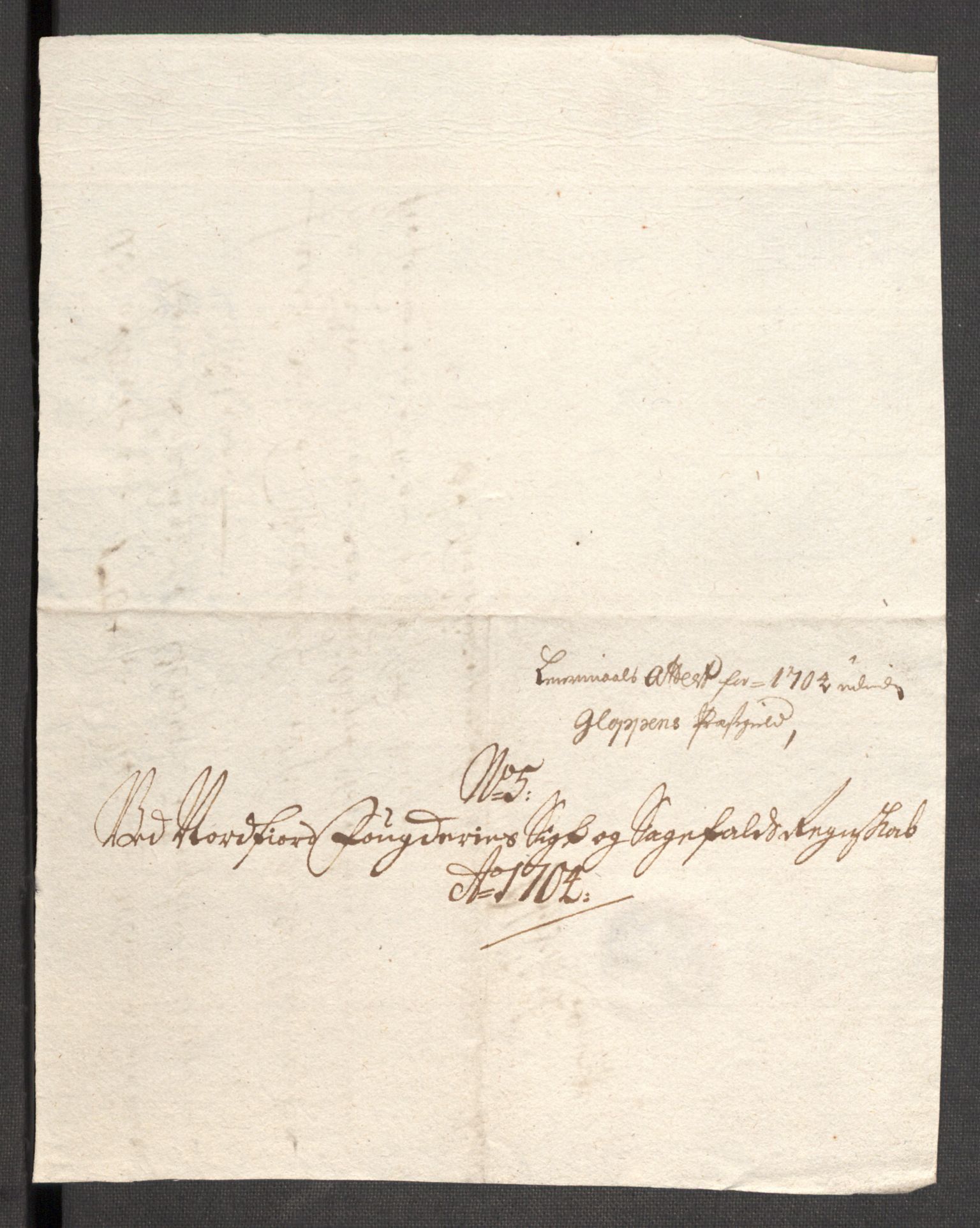 Rentekammeret inntil 1814, Reviderte regnskaper, Fogderegnskap, AV/RA-EA-4092/R53/L3428: Fogderegnskap Sunn- og Nordfjord, 1704, p. 236