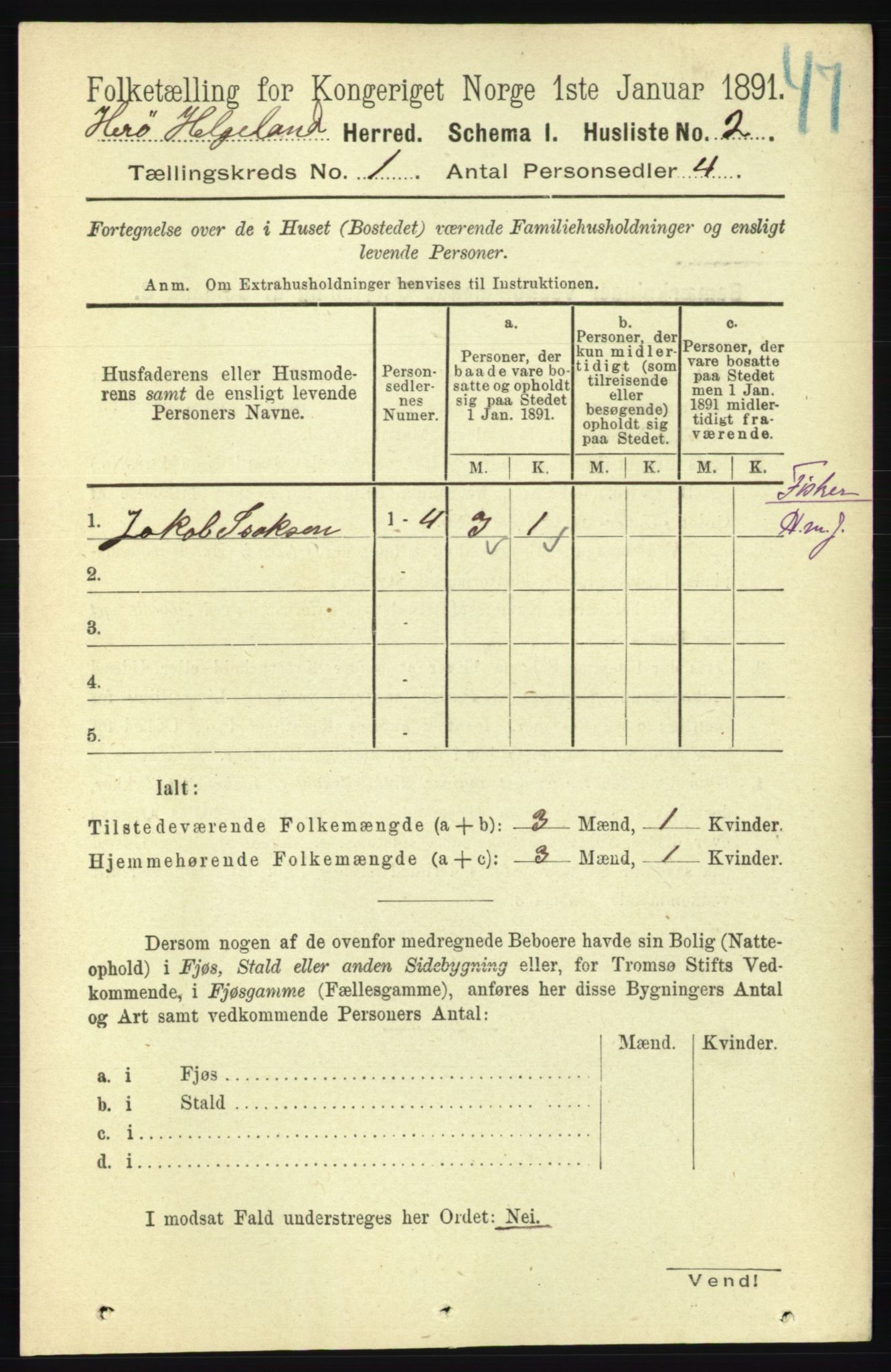 RA, 1891 census for 1818 Herøy, 1891, p. 32