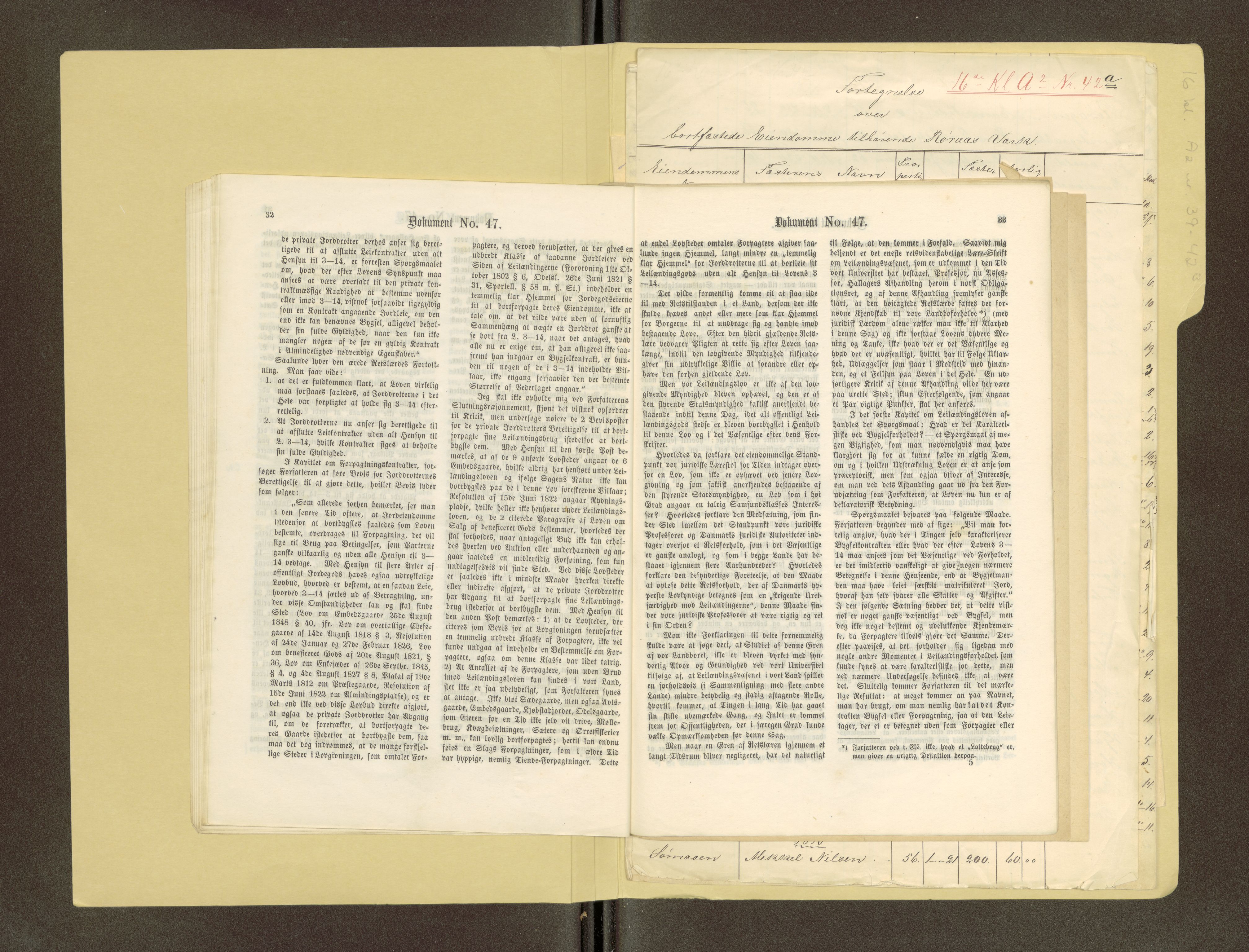 Røros kobberverk, SAT/PA-0211/1/16/16A2/L0005: Jordegodset i det hele vedkommende, 1810-1878, p. 354