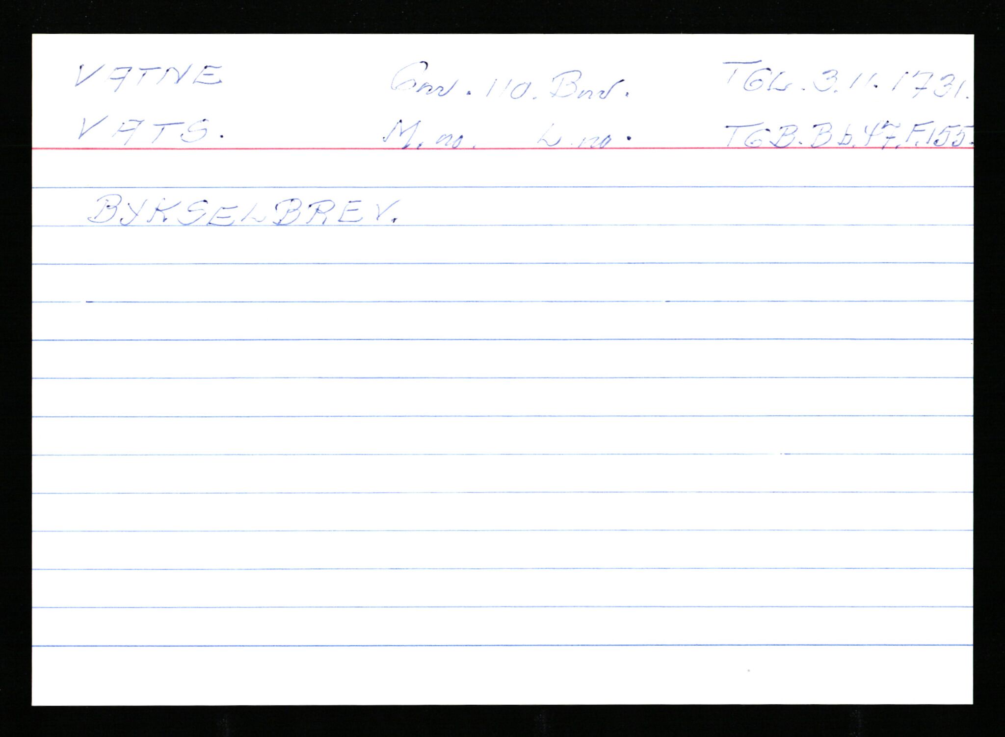 Statsarkivet i Stavanger, AV/SAST-A-101971/03/Y/Ym/L0065: Åstedskort sortert etter gårdsnavn: Vatland - Vervig, 1600-1950, p. 67