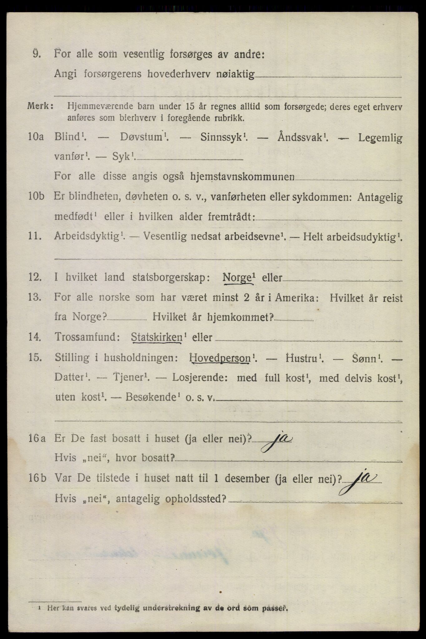 SAKO, 1920 census for Sem, 1920, p. 6314