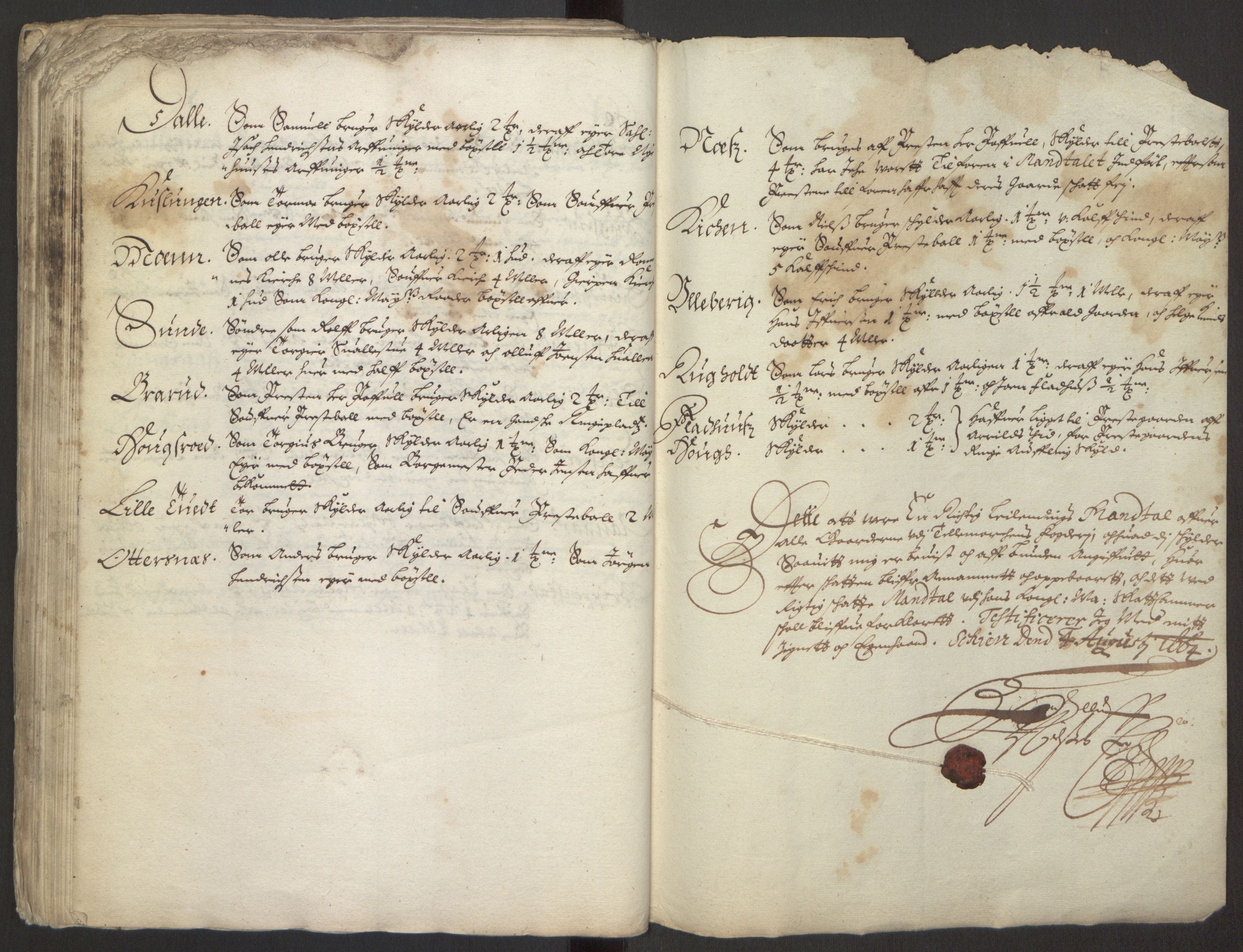 Rentekammeret inntil 1814, Reviderte regnskaper, Fogderegnskap, RA/EA-4092/R35/L2055: Fogderegnskap Øvre og Nedre Telemark, 1664, p. 300