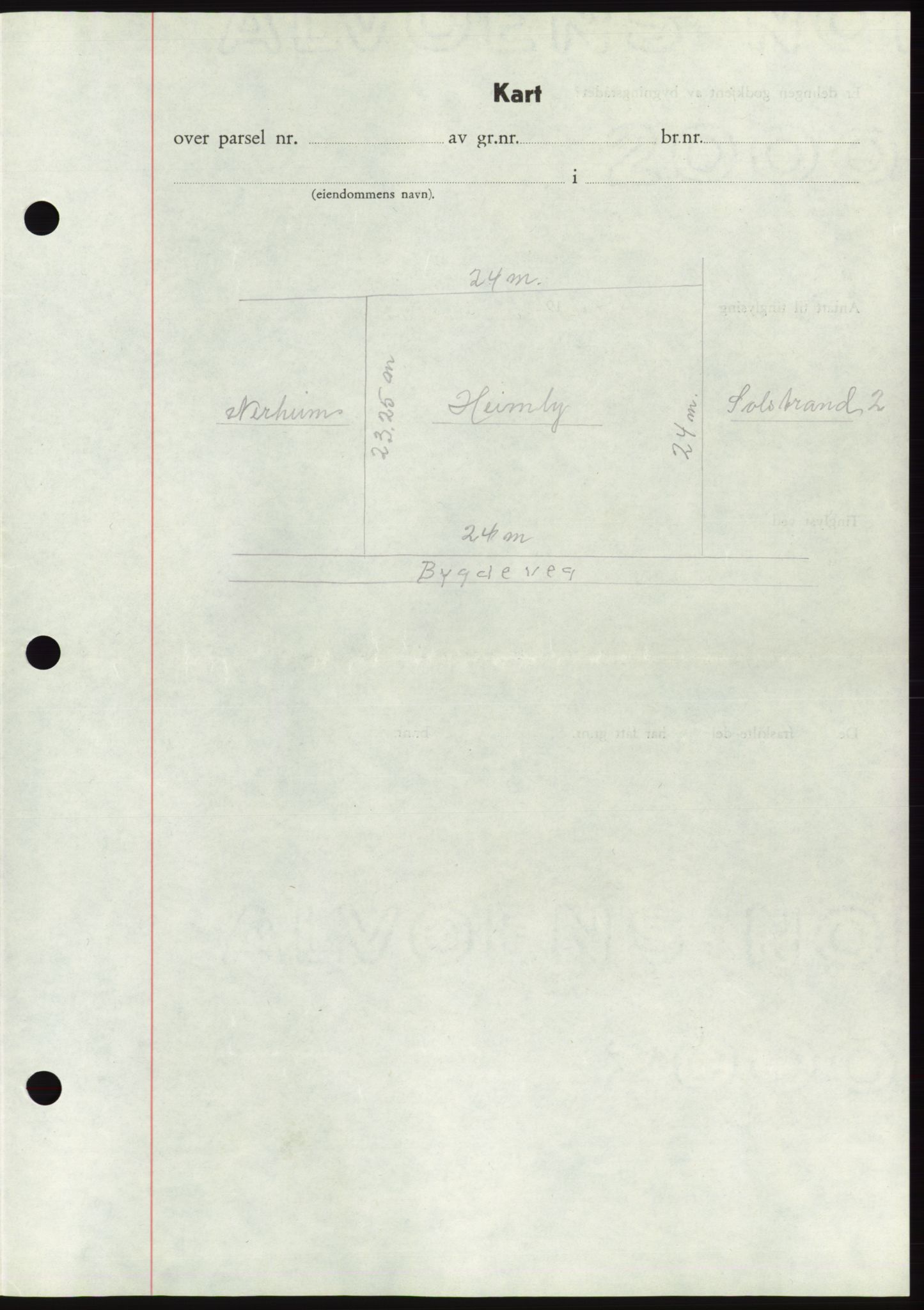 Søre Sunnmøre sorenskriveri, AV/SAT-A-4122/1/2/2C/L0077: Mortgage book no. 3A, 1945-1946, Diary no: : 33/1946