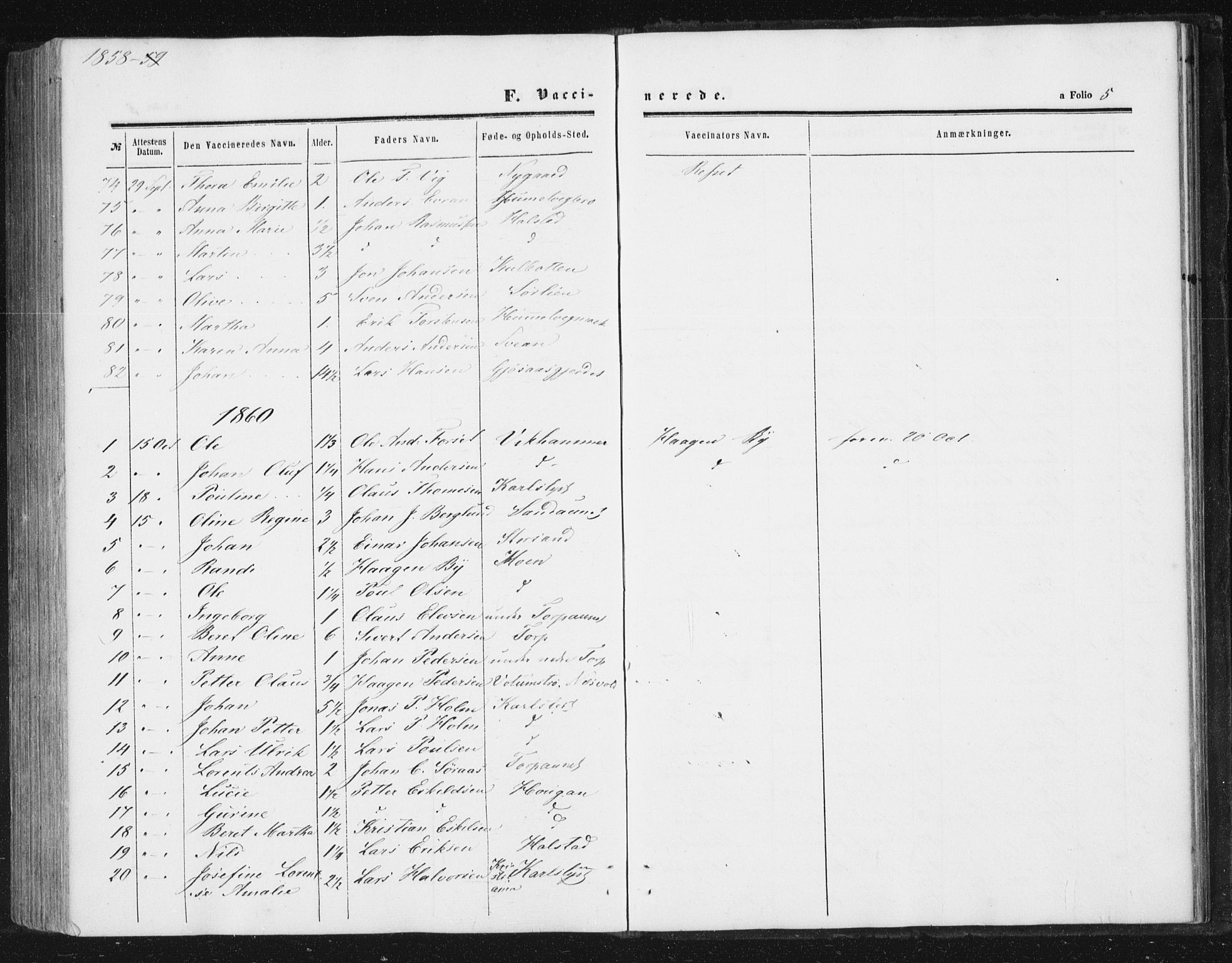 Ministerialprotokoller, klokkerbøker og fødselsregistre - Sør-Trøndelag, SAT/A-1456/616/L0408: Parish register (official) no. 616A05, 1857-1865, p. 5