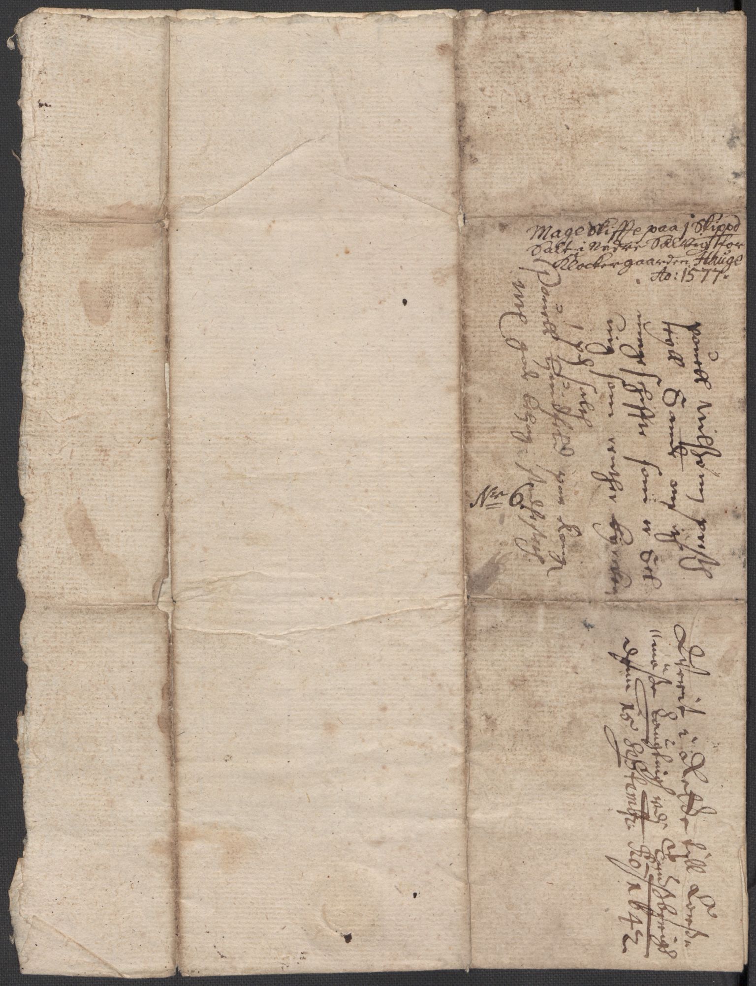 Riksarkivets diplomsamling, RA/EA-5965/F15/L0021: Prestearkiv - Vestfold, 1573-1858, p. 7