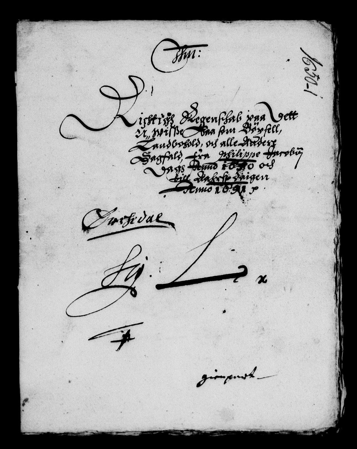 Rentekammeret inntil 1814, Reviderte regnskaper, Lensregnskaper, AV/RA-EA-5023/R/Rb/Rbw/L0098: Trondheim len, 1649-1651