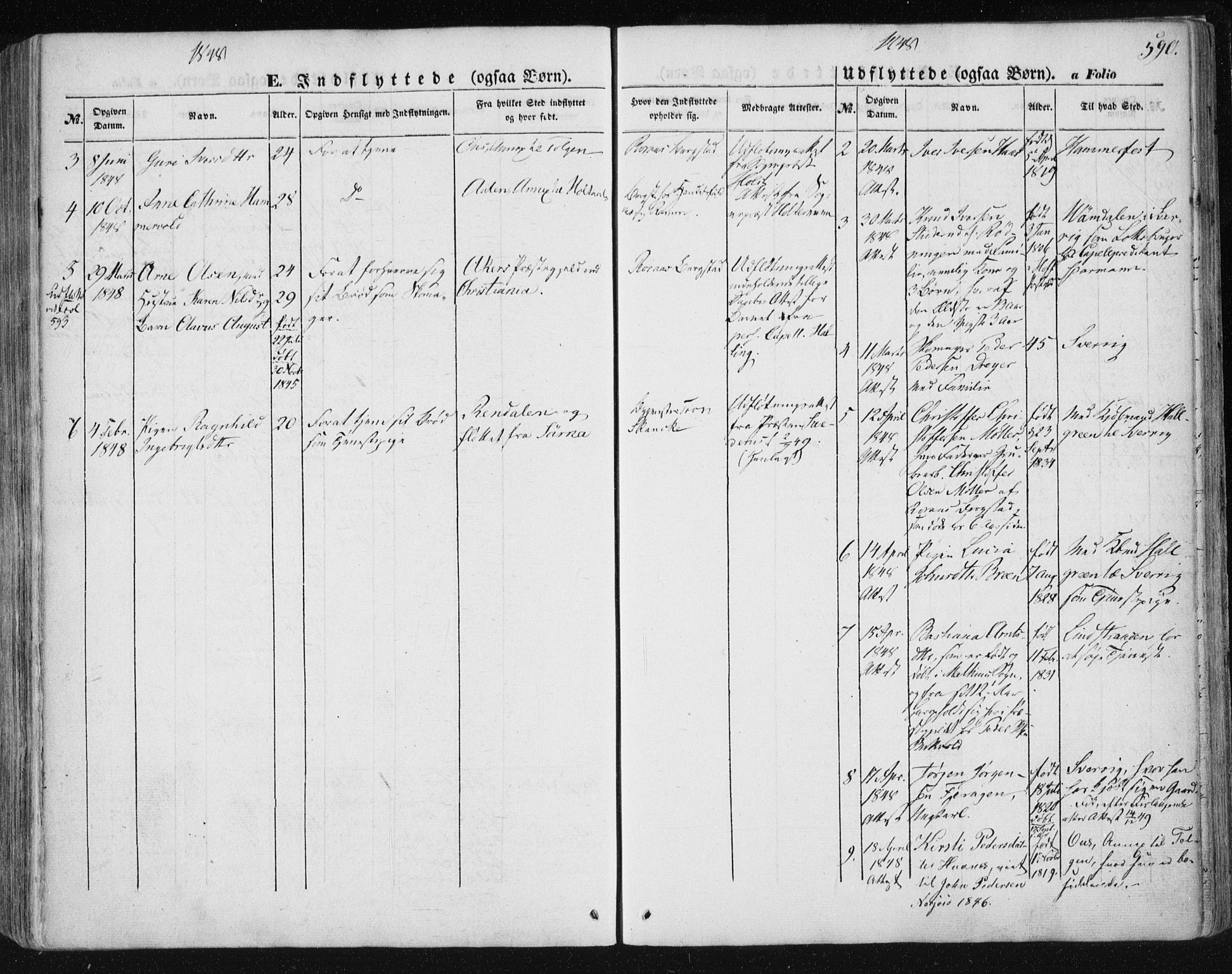 Ministerialprotokoller, klokkerbøker og fødselsregistre - Sør-Trøndelag, SAT/A-1456/681/L0931: Parish register (official) no. 681A09, 1845-1859, p. 590