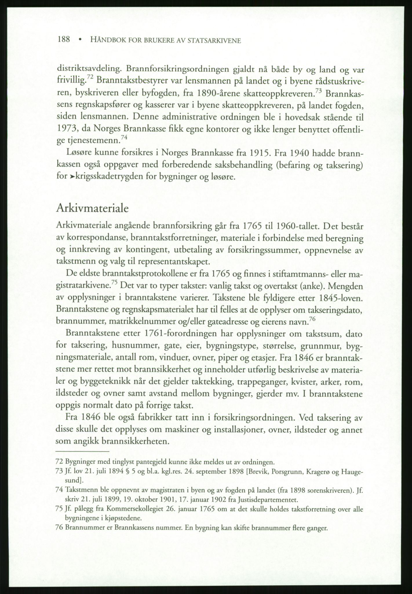 Publikasjoner utgitt av Arkivverket, PUBL/PUBL-001/B/0019: Liv Mykland: Håndbok for brukere av statsarkivene (2005), 2005, p. 188