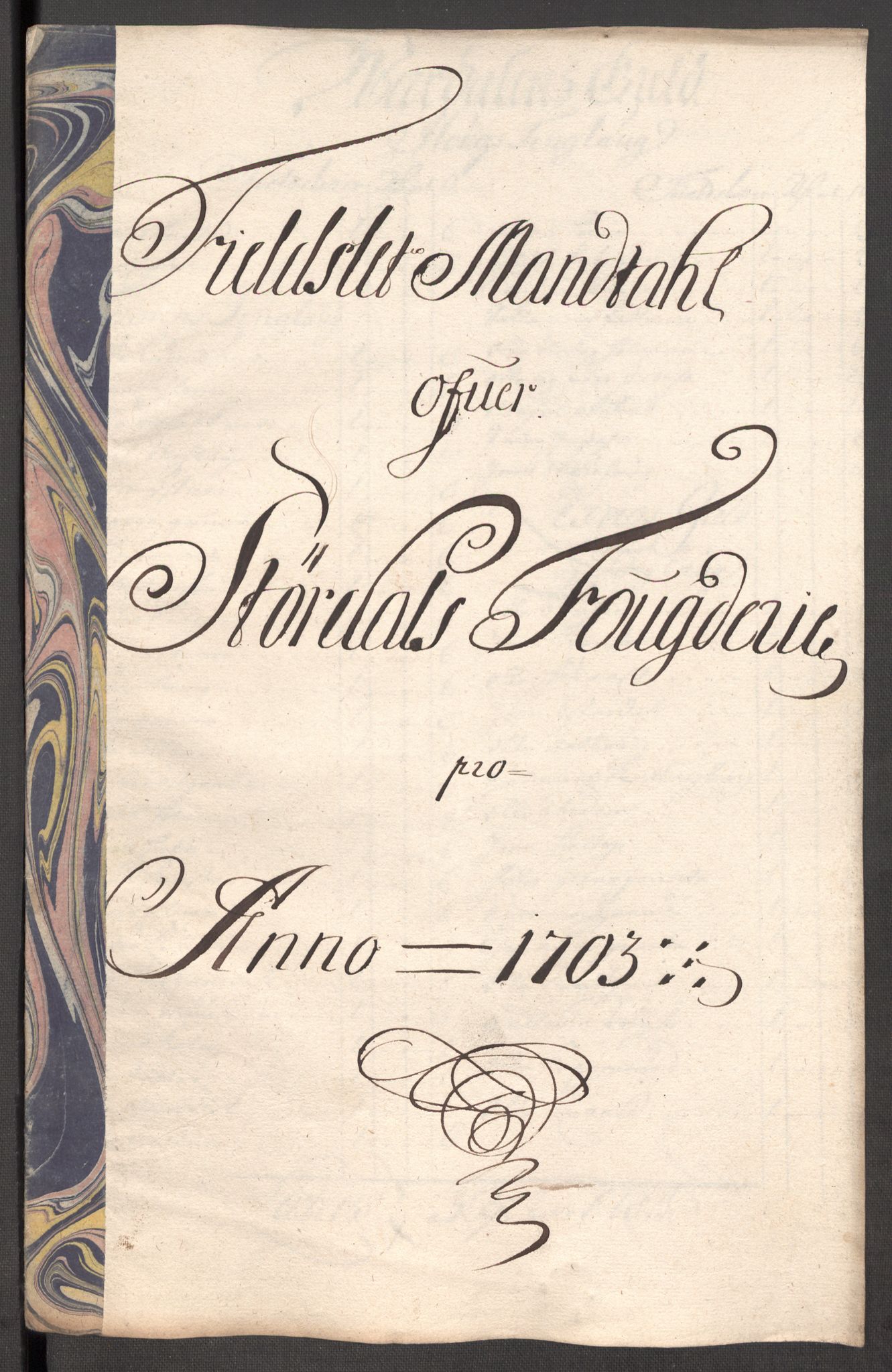 Rentekammeret inntil 1814, Reviderte regnskaper, Fogderegnskap, RA/EA-4092/R62/L4194: Fogderegnskap Stjørdal og Verdal, 1703, p. 181