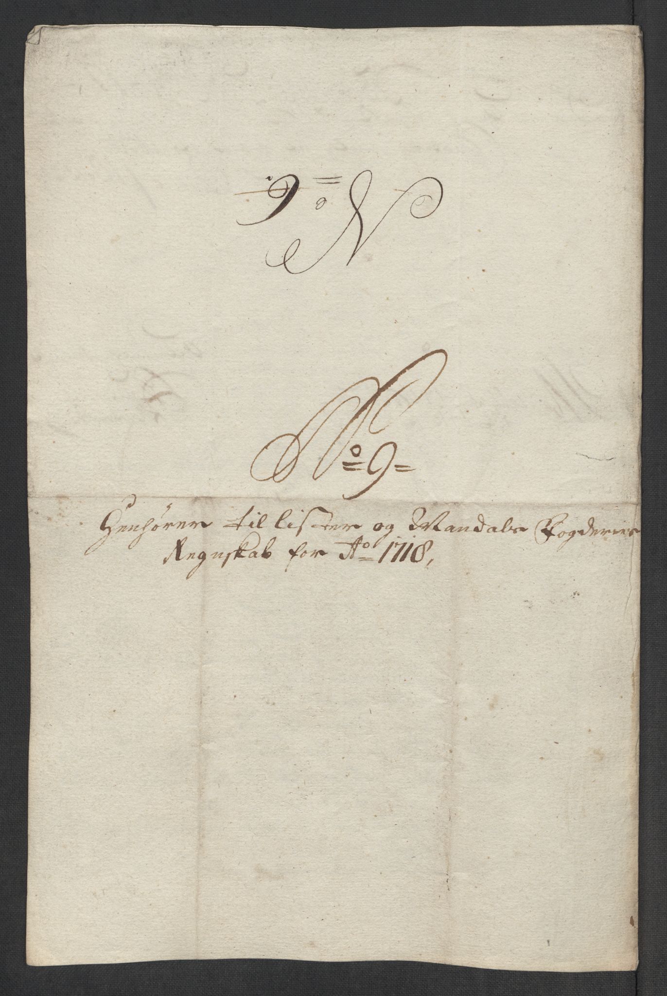 Rentekammeret inntil 1814, Reviderte regnskaper, Fogderegnskap, AV/RA-EA-4092/R43/L2563: Fogderegnskap Lista og Mandal, 1718, p. 89