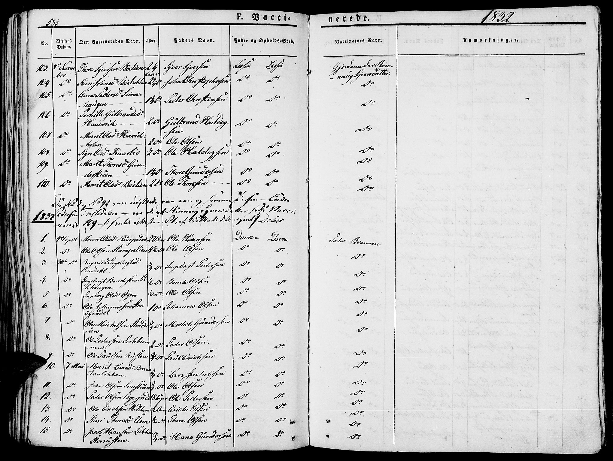 Lesja prestekontor, SAH/PREST-068/H/Ha/Haa/L0005: Parish register (official) no. 5, 1830-1842, p. 583