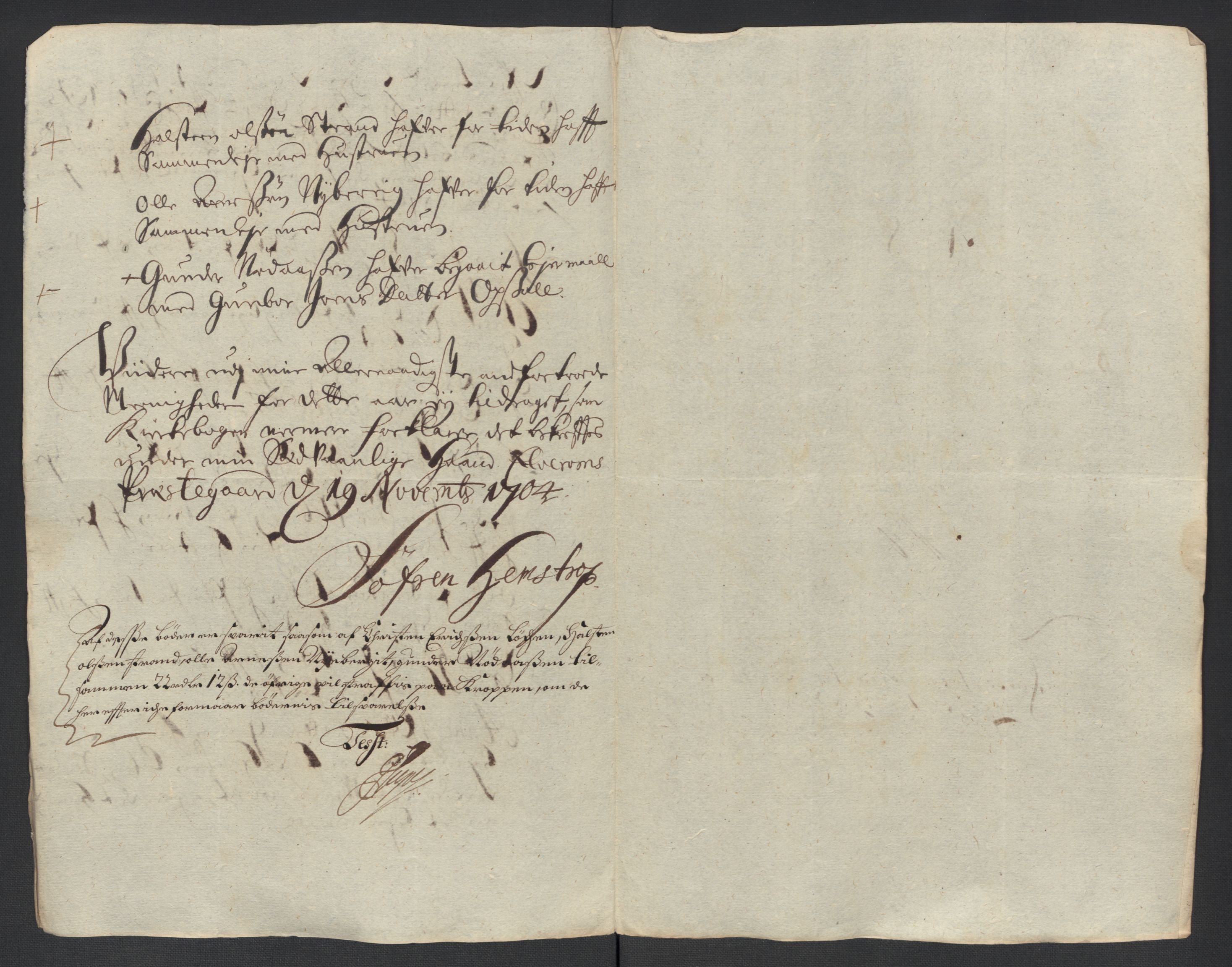 Rentekammeret inntil 1814, Reviderte regnskaper, Fogderegnskap, AV/RA-EA-4092/R13/L0842: Fogderegnskap Solør, Odal og Østerdal, 1704, p. 48