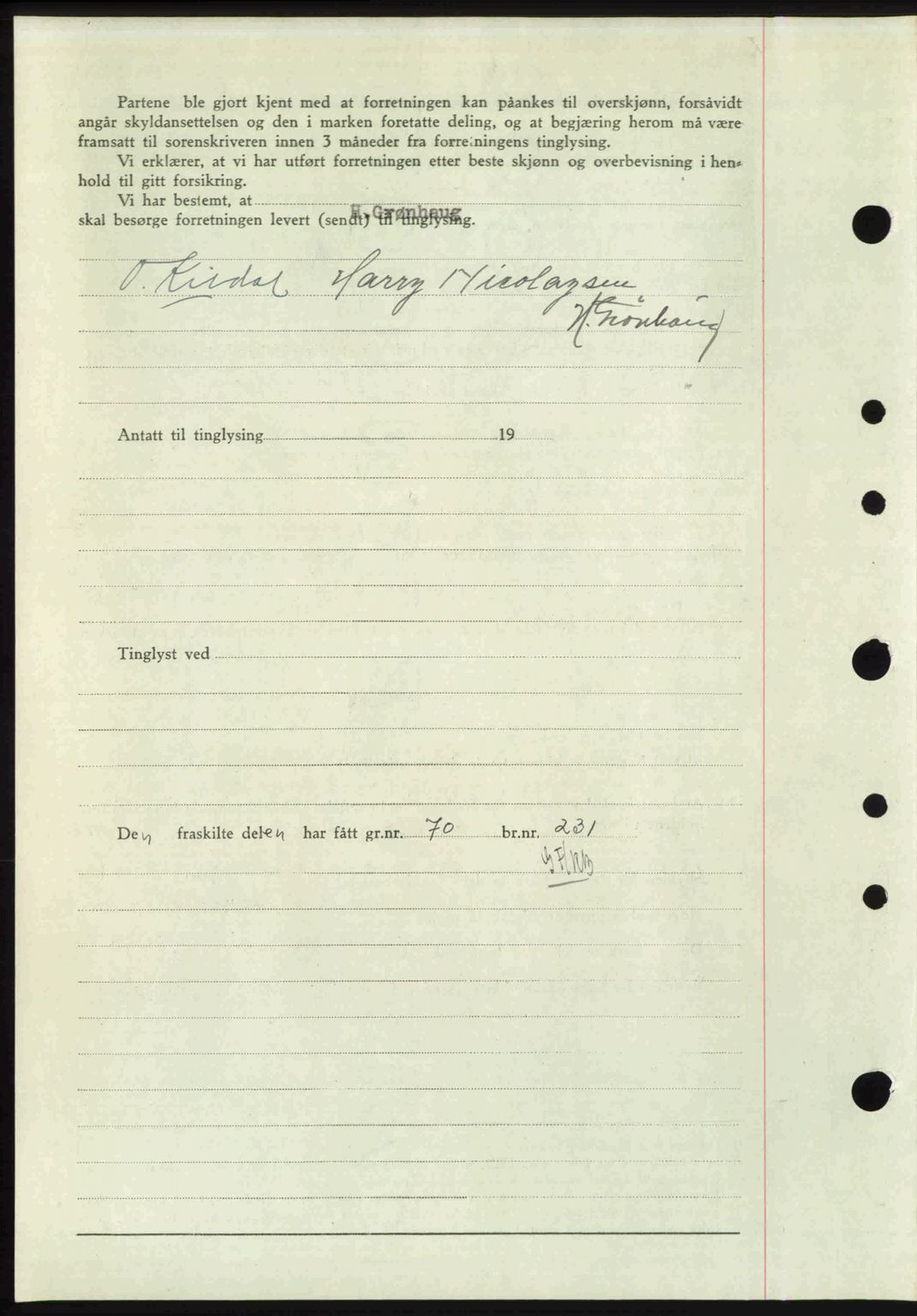 Idd og Marker sorenskriveri, AV/SAO-A-10283/G/Gb/Gbb/L0008: Mortgage book no. A8, 1946-1946, Diary no: : 845/1946