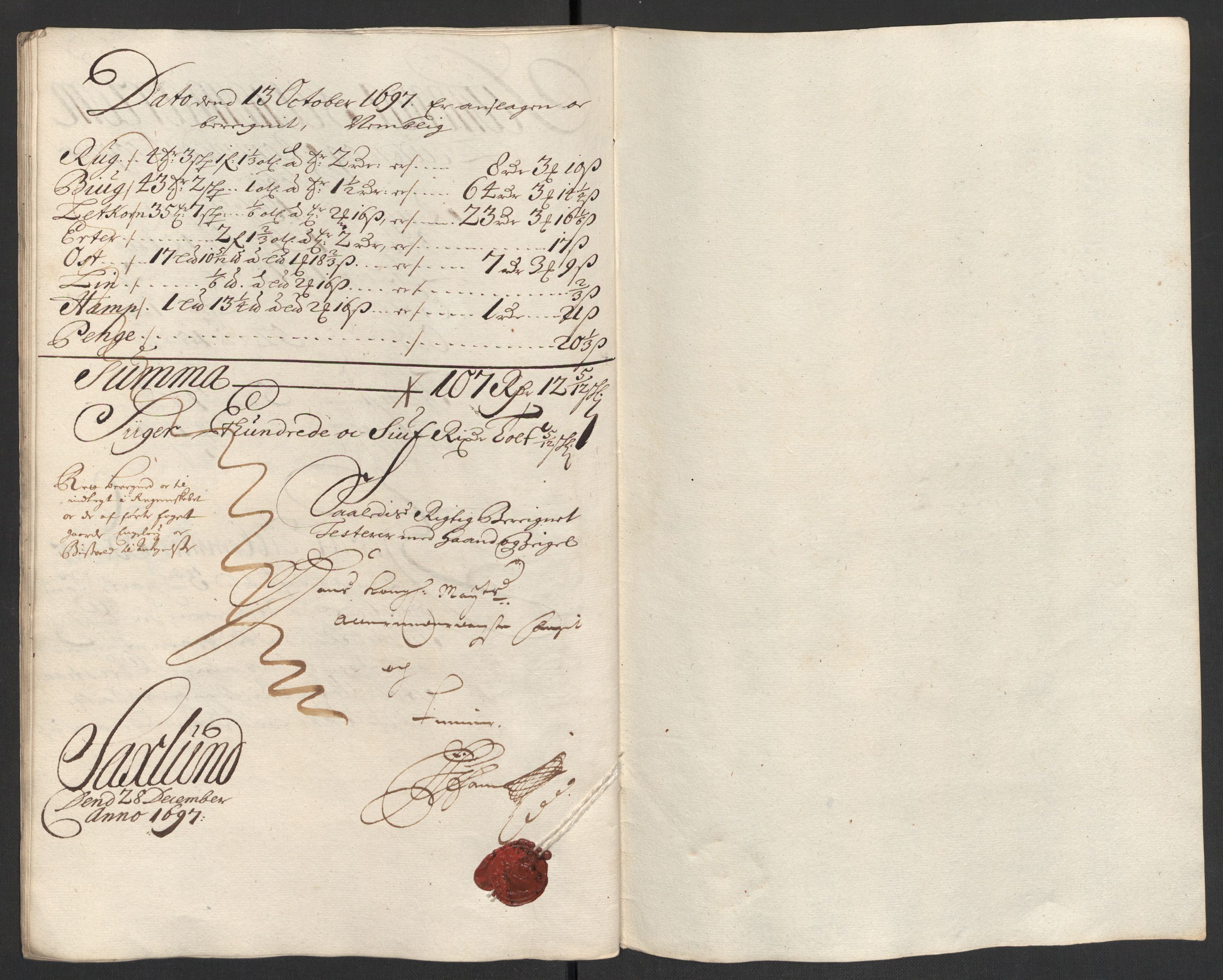Rentekammeret inntil 1814, Reviderte regnskaper, Fogderegnskap, RA/EA-4092/R16/L1037: Fogderegnskap Hedmark, 1697-1698, p. 56