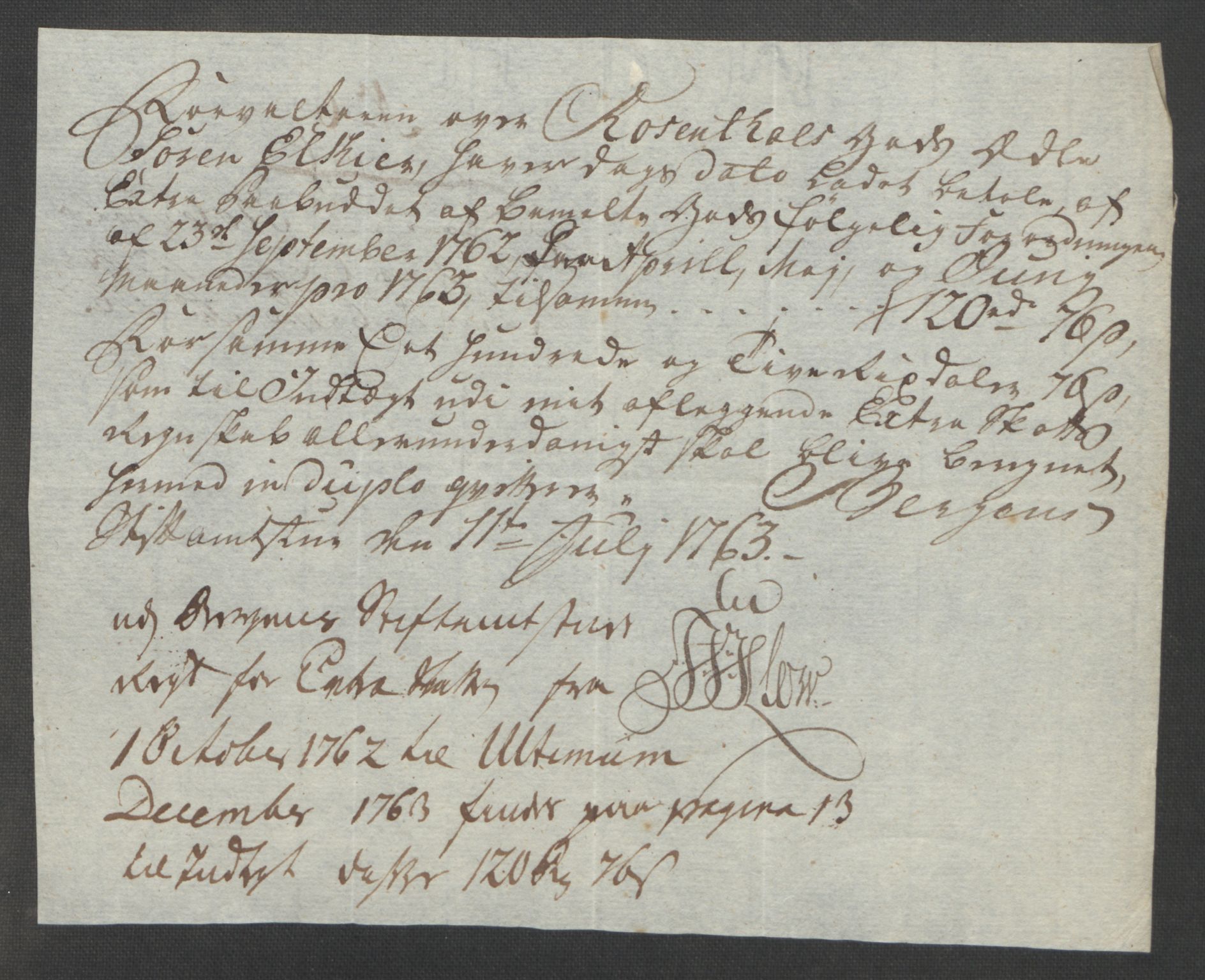 Rentekammeret inntil 1814, Reviderte regnskaper, Fogderegnskap, AV/RA-EA-4092/R49/L3157: Ekstraskatten Rosendal Baroni, 1762-1772, p. 53