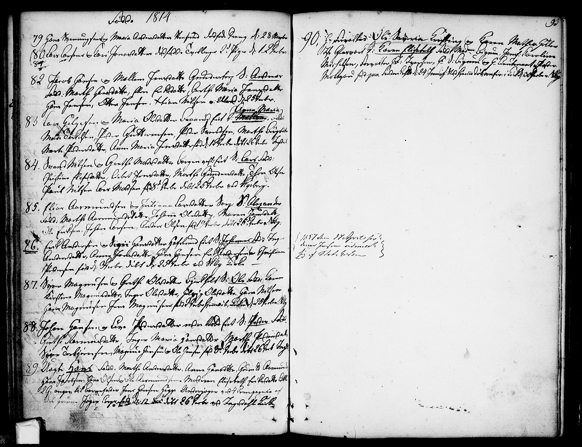 Skjeberg prestekontor Kirkebøker, SAO/A-10923/F/Fa/L0003: Parish register (official) no. I 3, 1792-1814, p. 93
