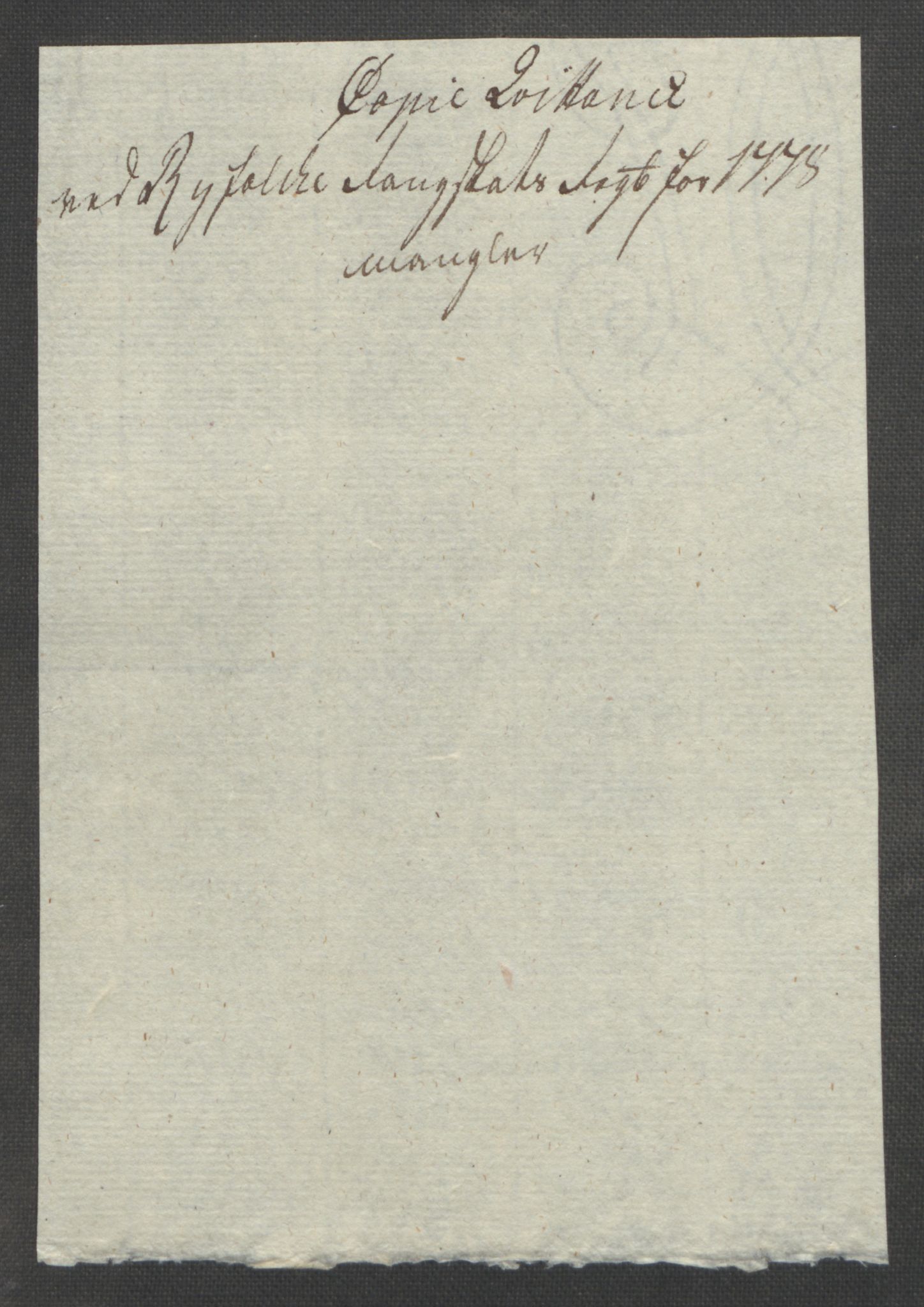 Rentekammeret inntil 1814, Reviderte regnskaper, Fogderegnskap, AV/RA-EA-4092/R47/L2972: Ekstraskatten Ryfylke, 1762-1780, p. 602