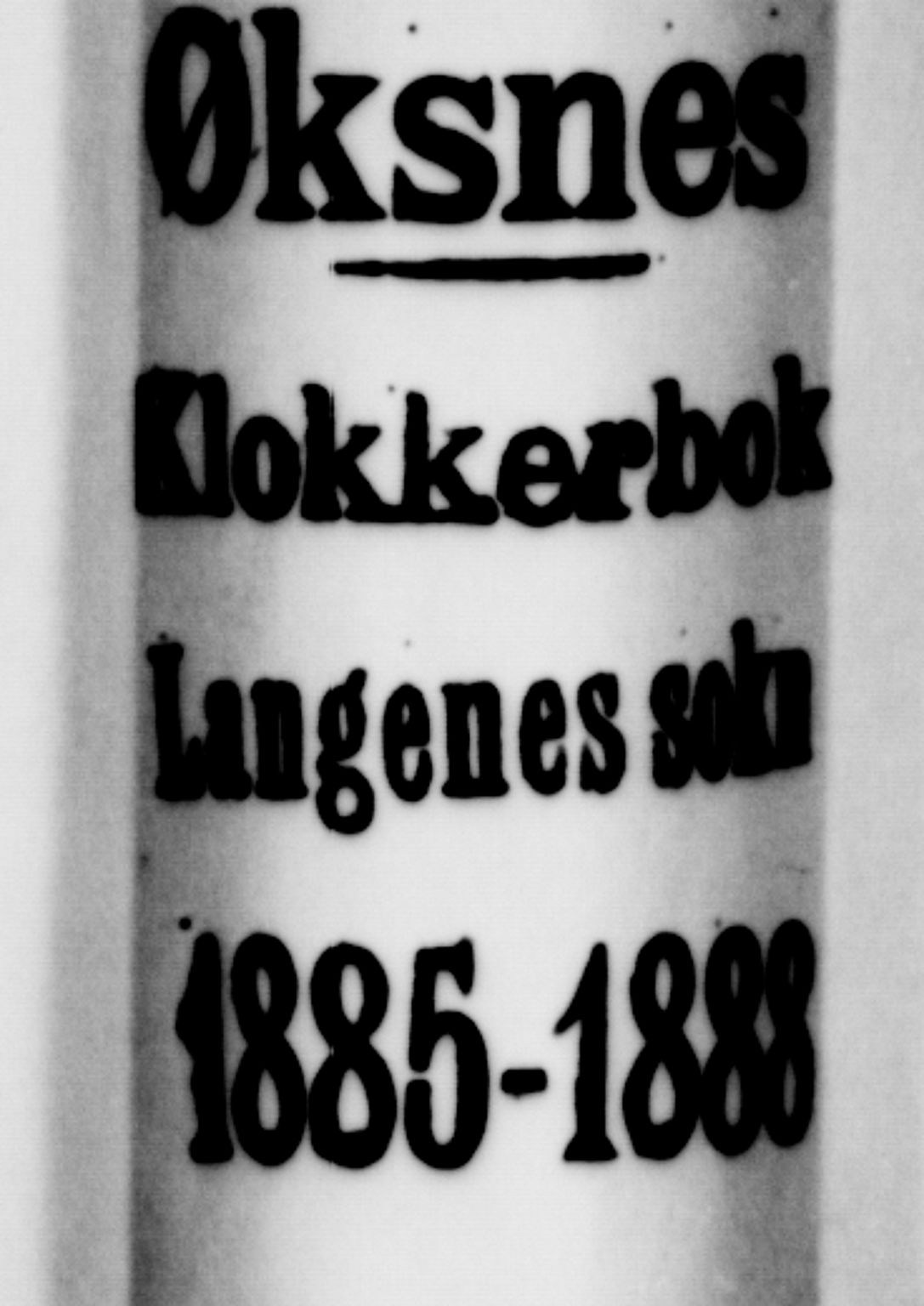 Ministerialprotokoller, klokkerbøker og fødselsregistre - Nordland, SAT/A-1459/894/L1360: Parish register (copy) no. 894C03, 1885-1888