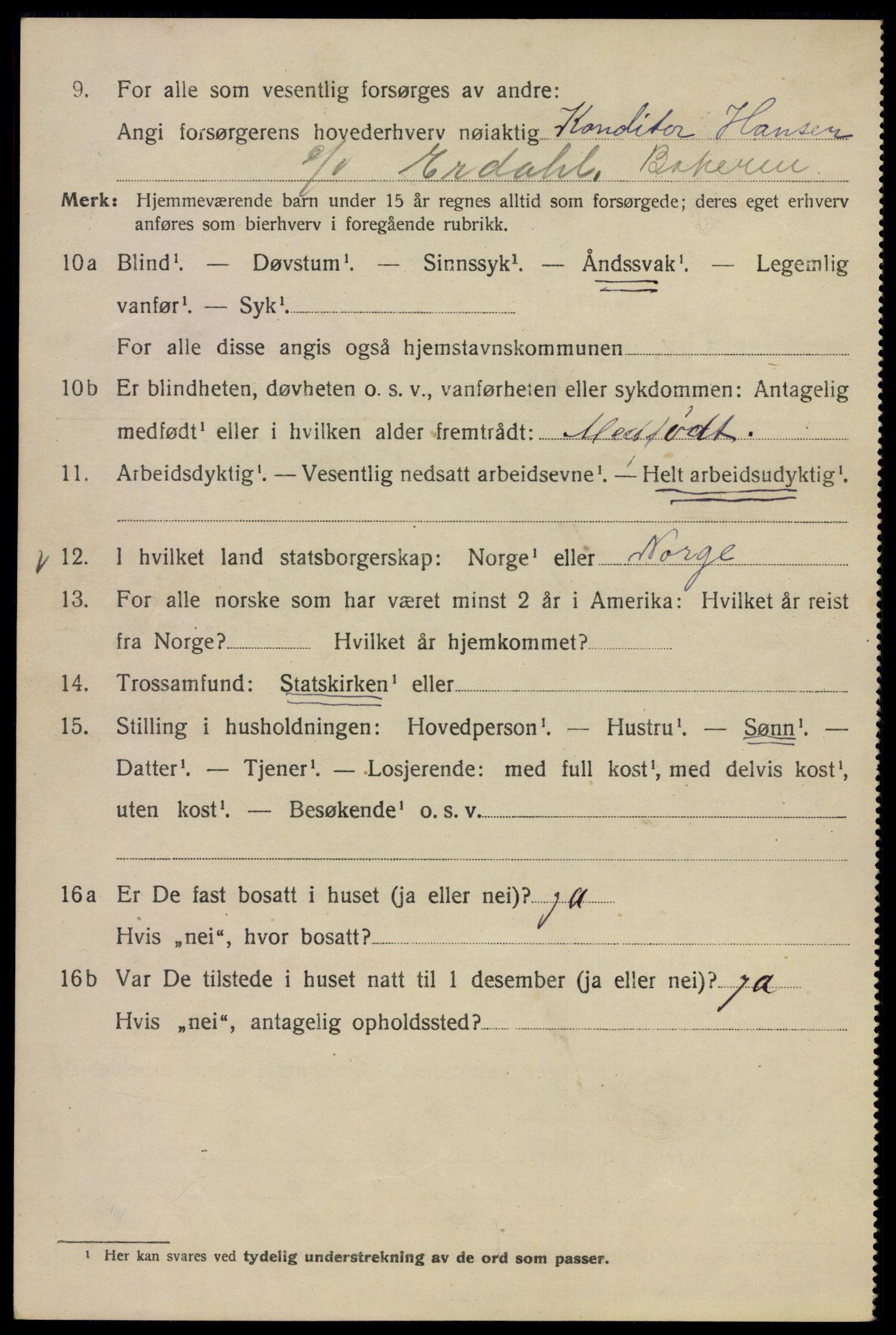 SAO, 1920 census for Kristiania, 1920, p. 355168