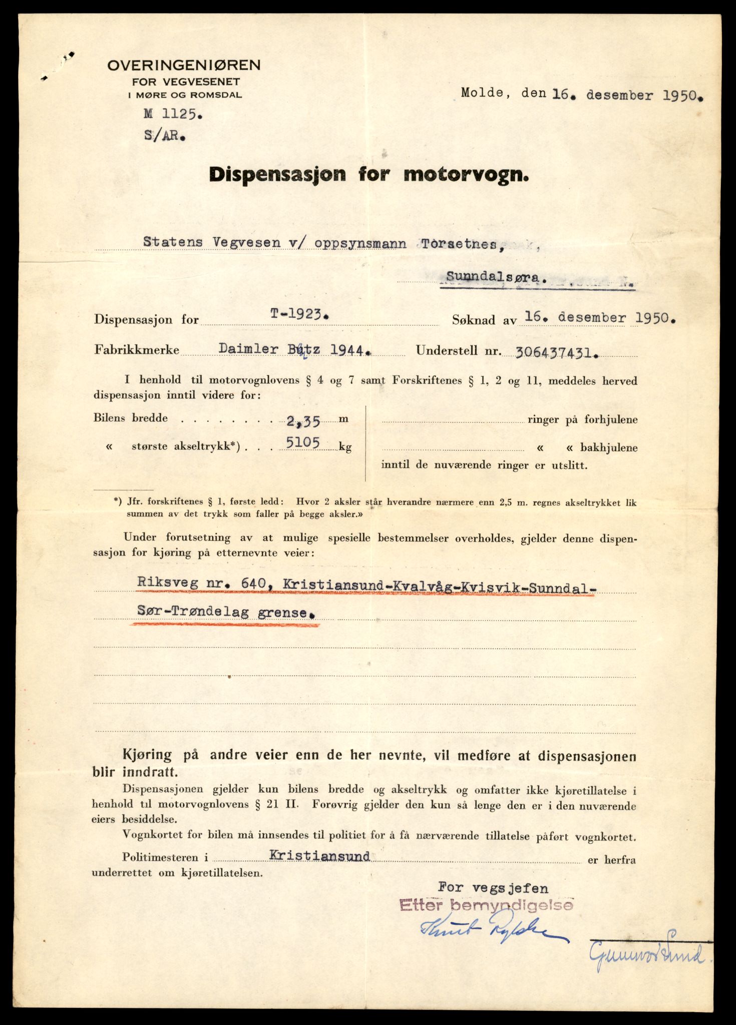 Møre og Romsdal vegkontor - Ålesund trafikkstasjon, AV/SAT-A-4099/F/Fe/L0033: Registreringskort for kjøretøy T 12151 - T 12474, 1927-1998, p. 2919